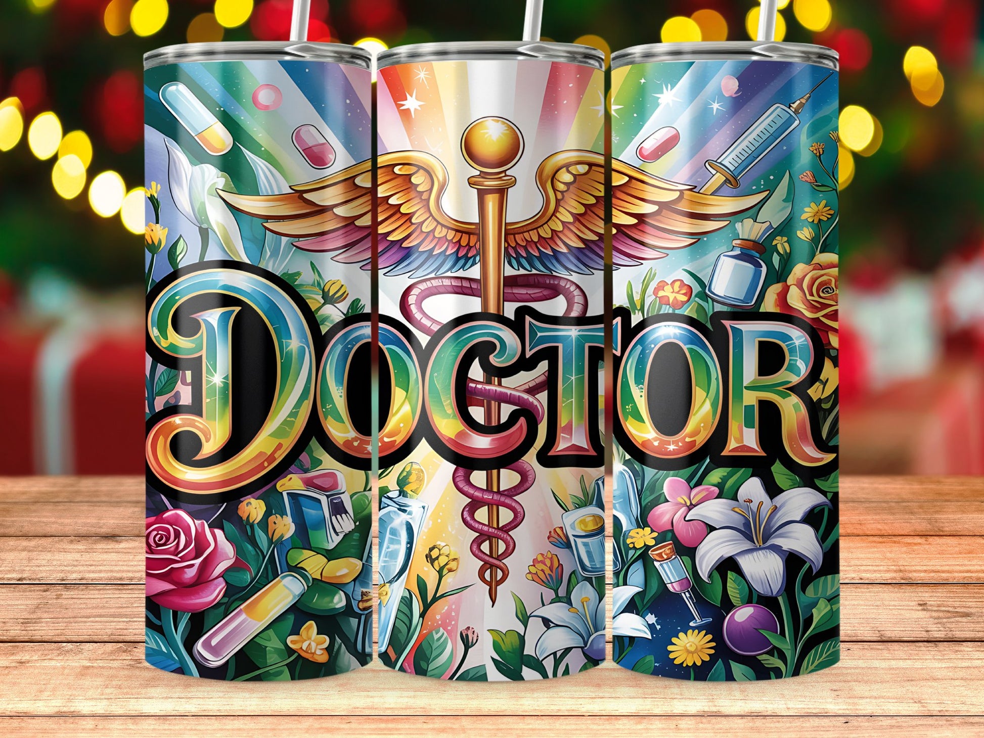Vibrant Doctor Themed Stainless Steel Tumbler product