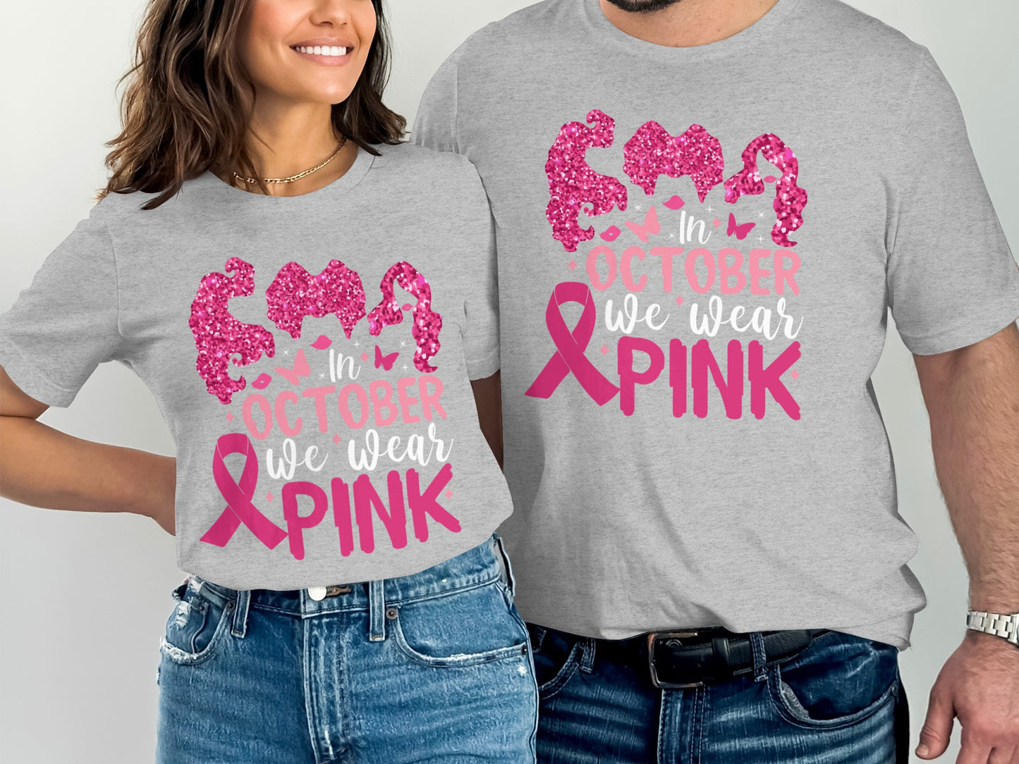 In October We Wear Pink Breast Cancer Awareness product type