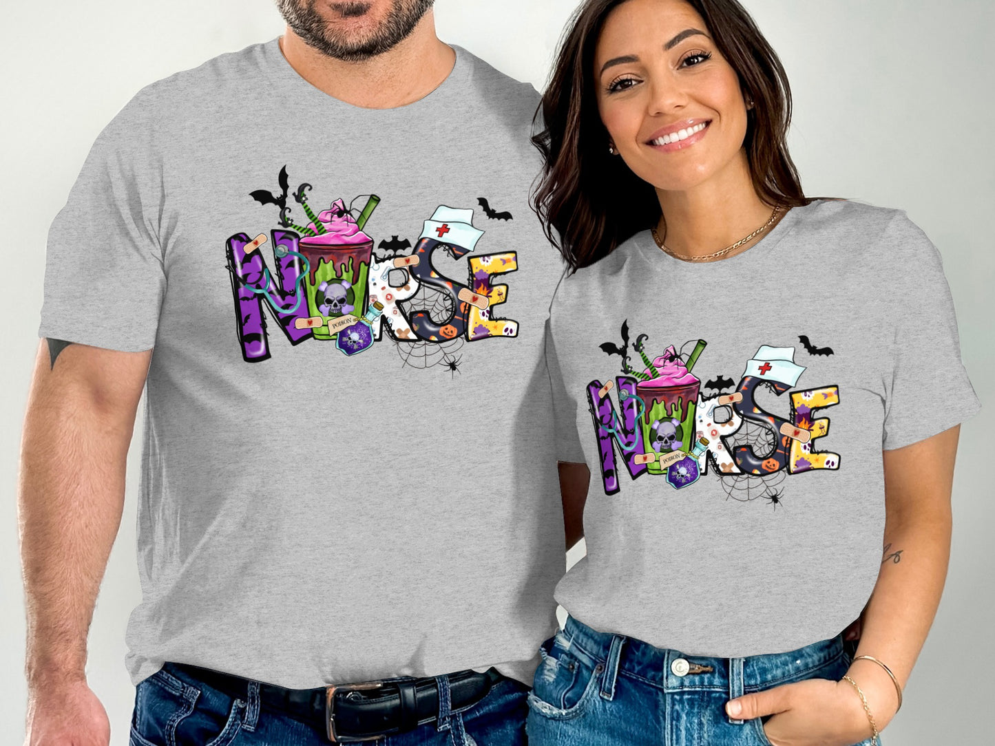Halloween Nurse Graphic Unisex T-Shirt product