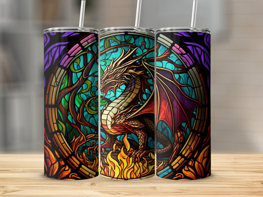Dragon Fantasy Theme Stainless Steel Tumbler product