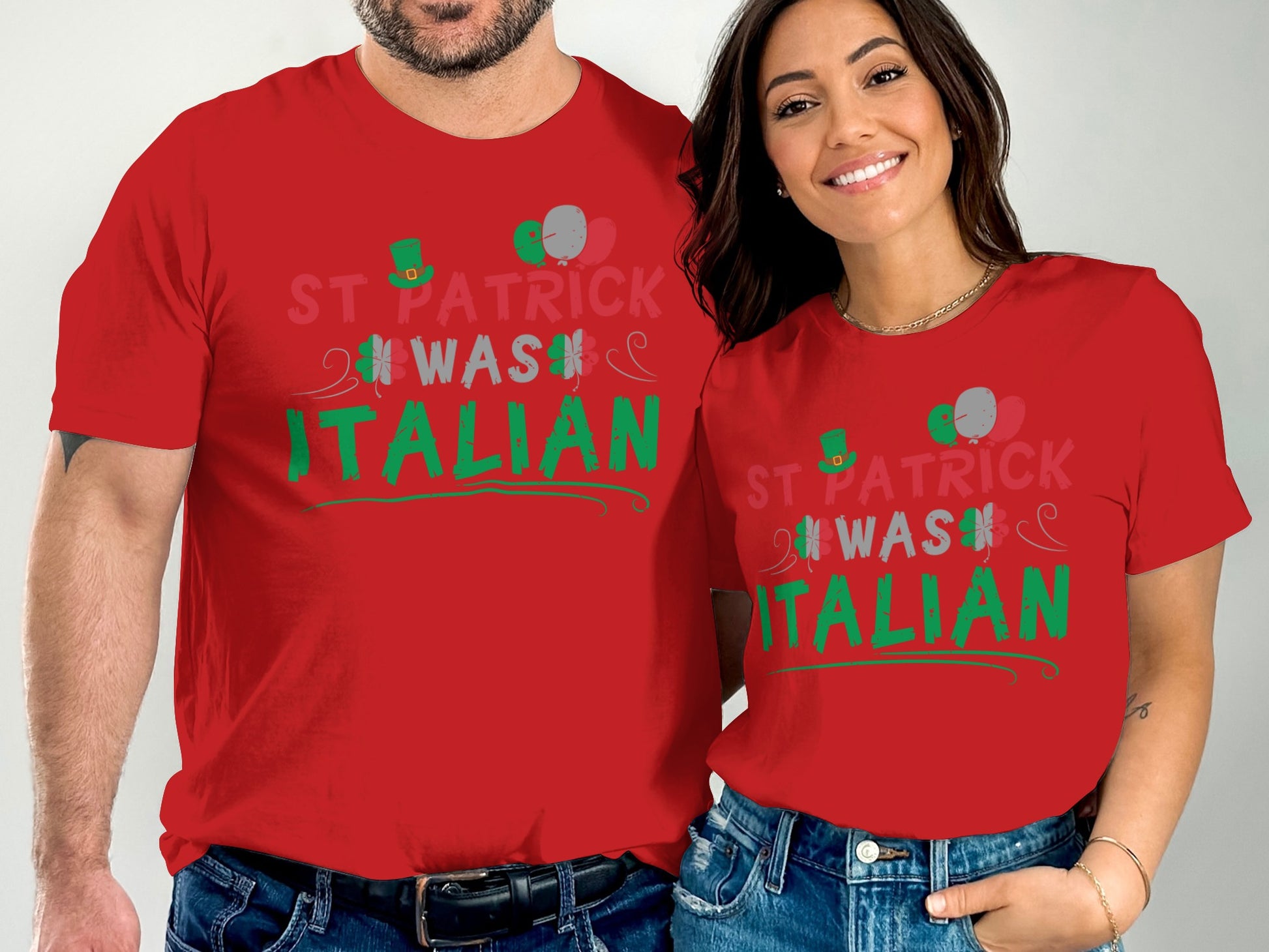 St Patrick Was Italian Funny St. Patrick's Day Shirt