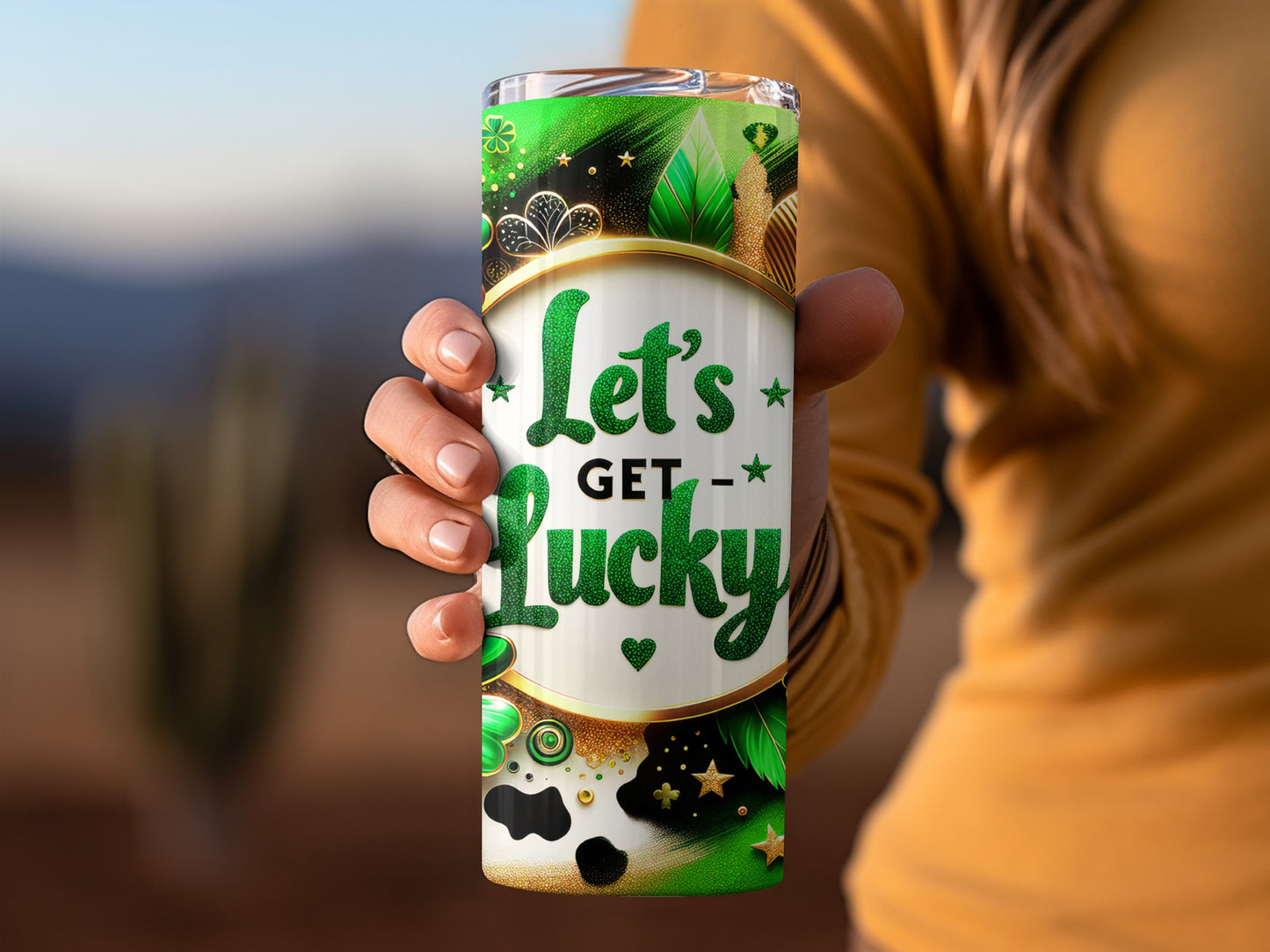 Let's Get Lucky St. Patrick's Day Travel Mug