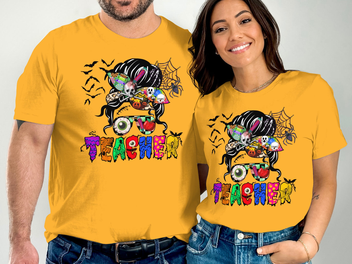 Colorful Artistic Teacher Design Tee product type