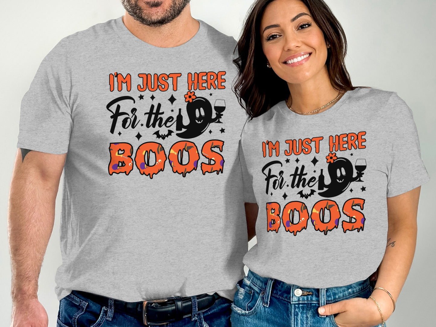 I'm Just Here For The Boos Halloween T-shirt product