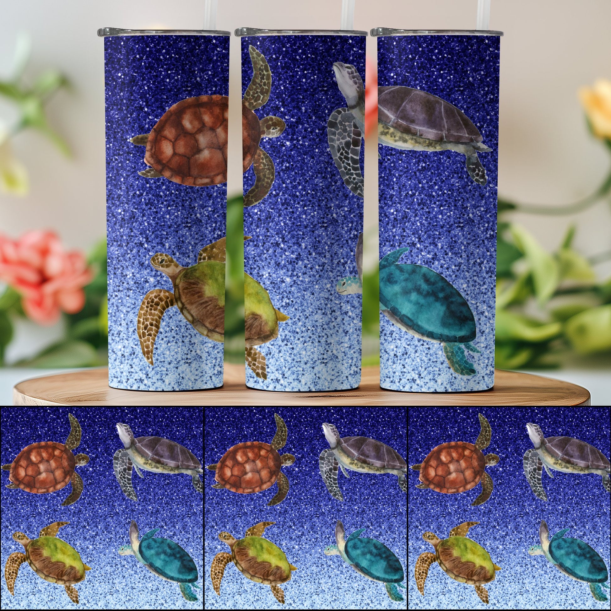 Sea Turtles Design Insulated Tumblers product