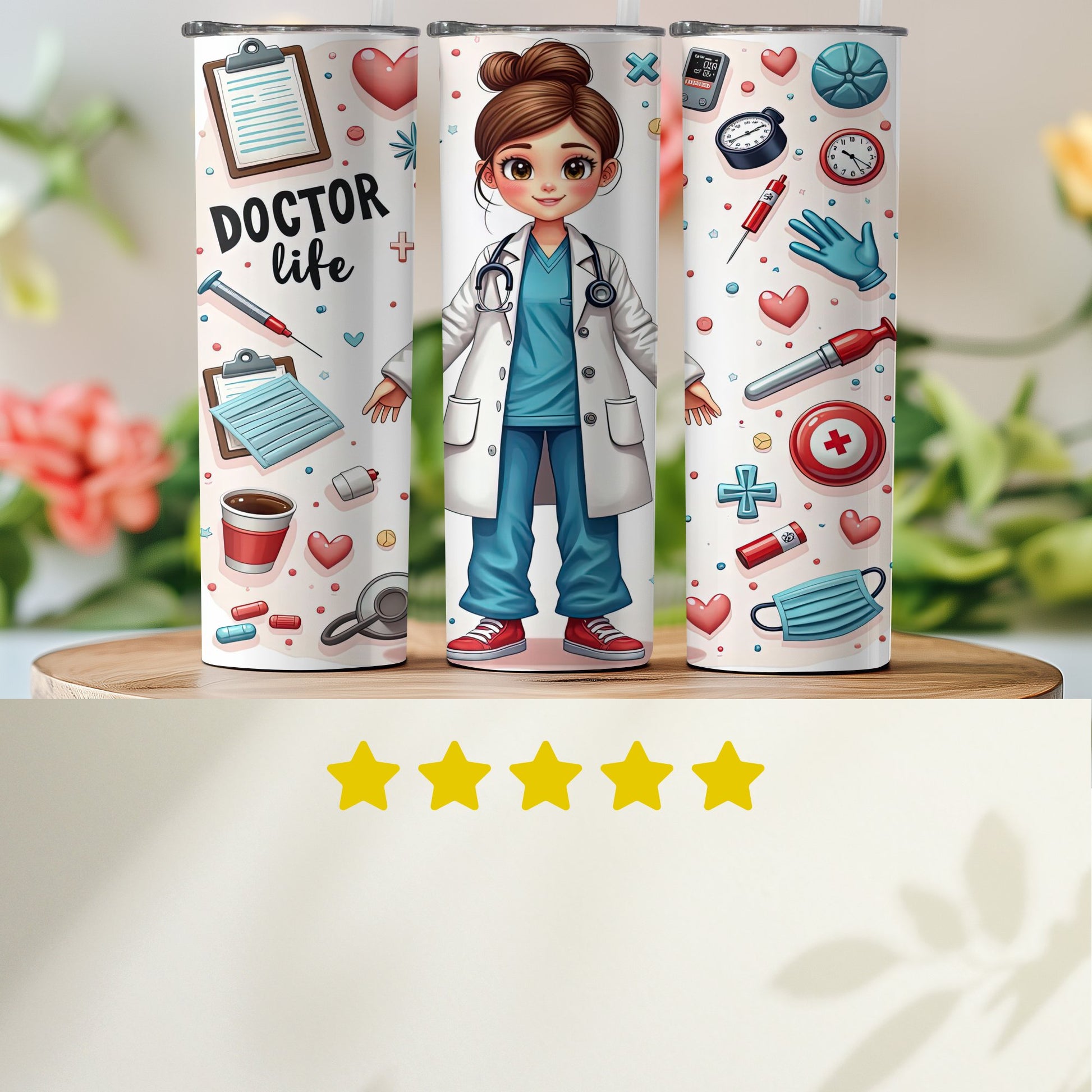 Doctor Life Themed Insulated Tumbler product