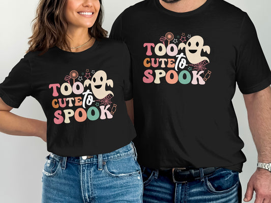 Too Cute to Spook Graphic Halloween T-Shirt product