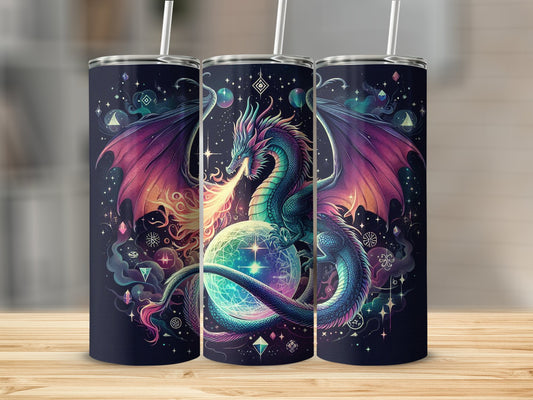 Colorful Dragon with Celestial Elements product type