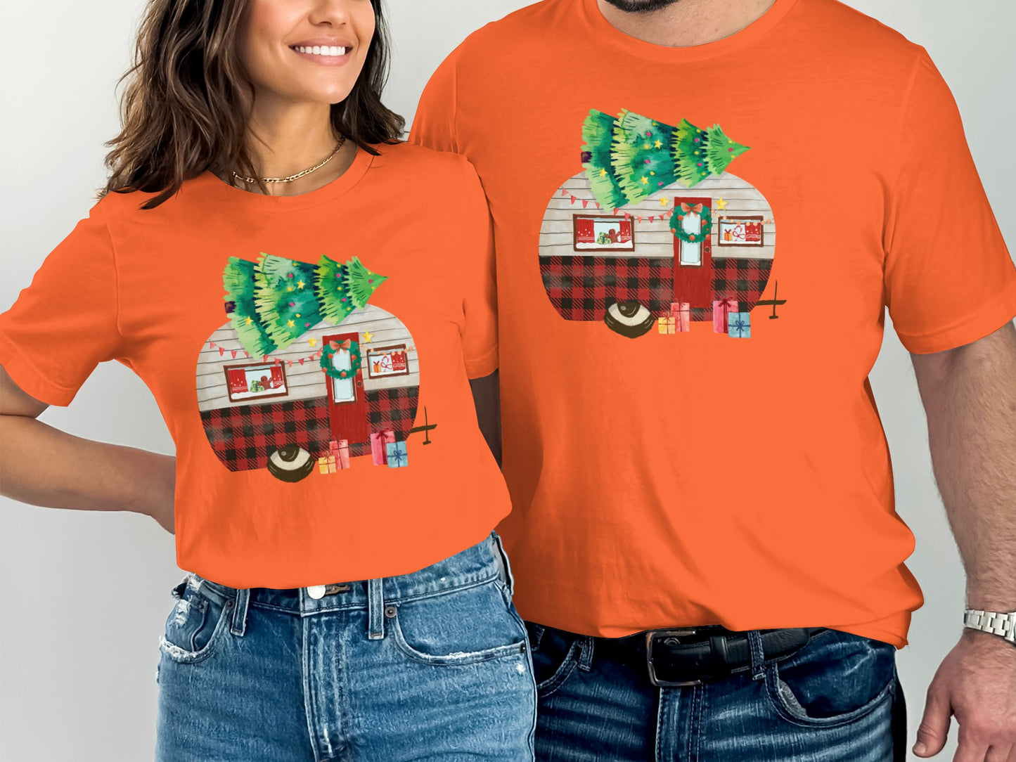 Matching Christmas Camper Graphic T-Shirt product