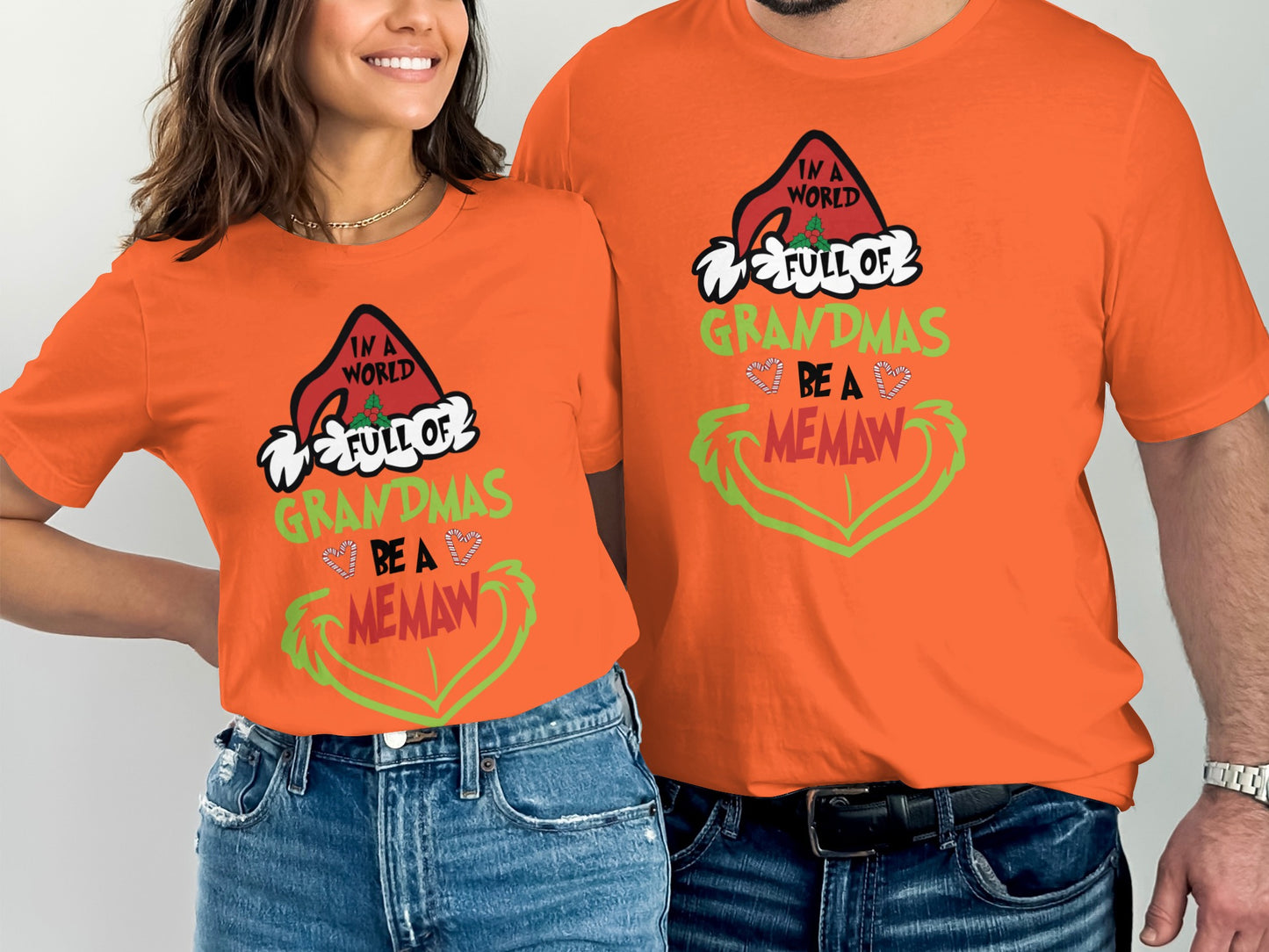 In a World Full of Grandmas Be a Memaw Shirt