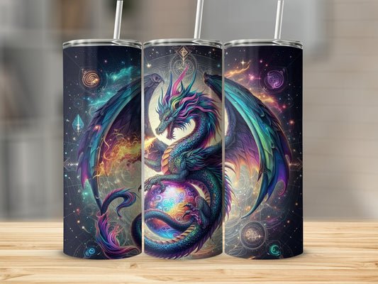 Mystical Dragon Artwork Stainless Steel Tumbler product