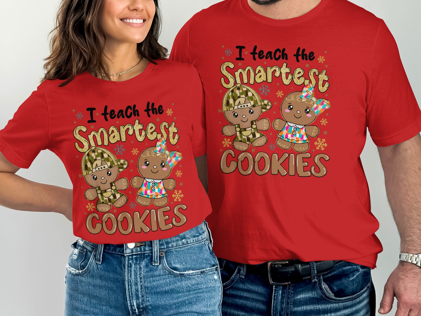 I teach the smartest cookies playful t-shirt