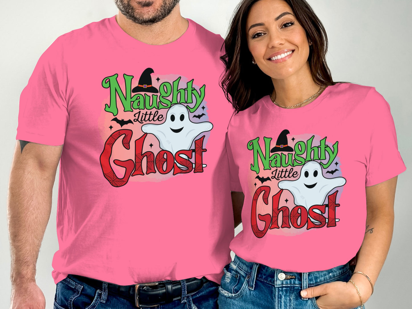 Naughty Little Ghost Halloween Shirt product type