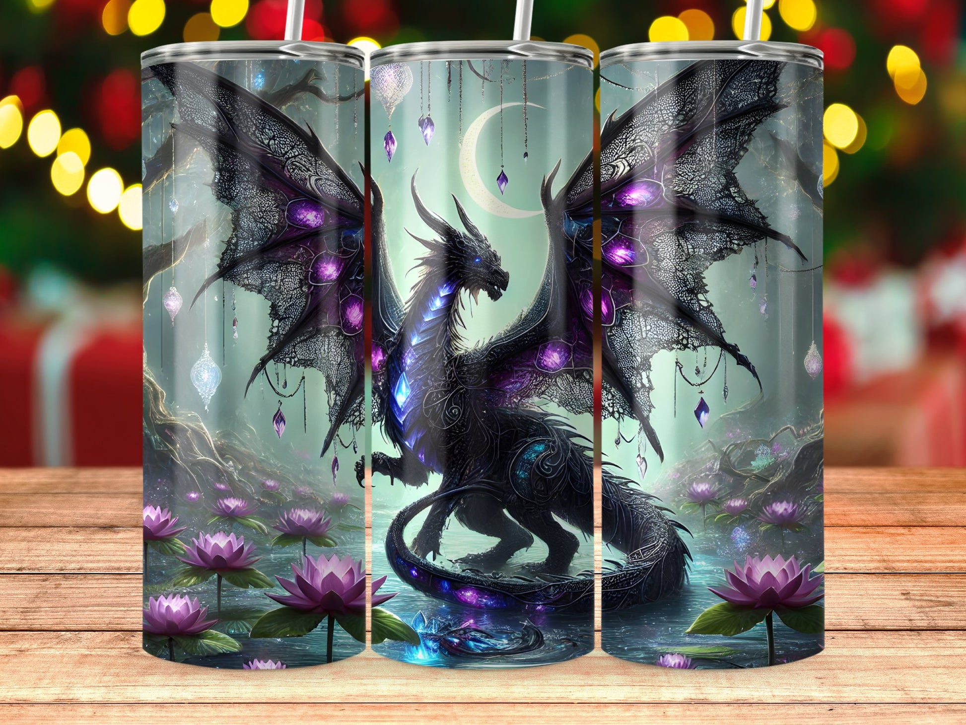 Enchanted Dragon Art Tumbler Vibrant Drinkware product type