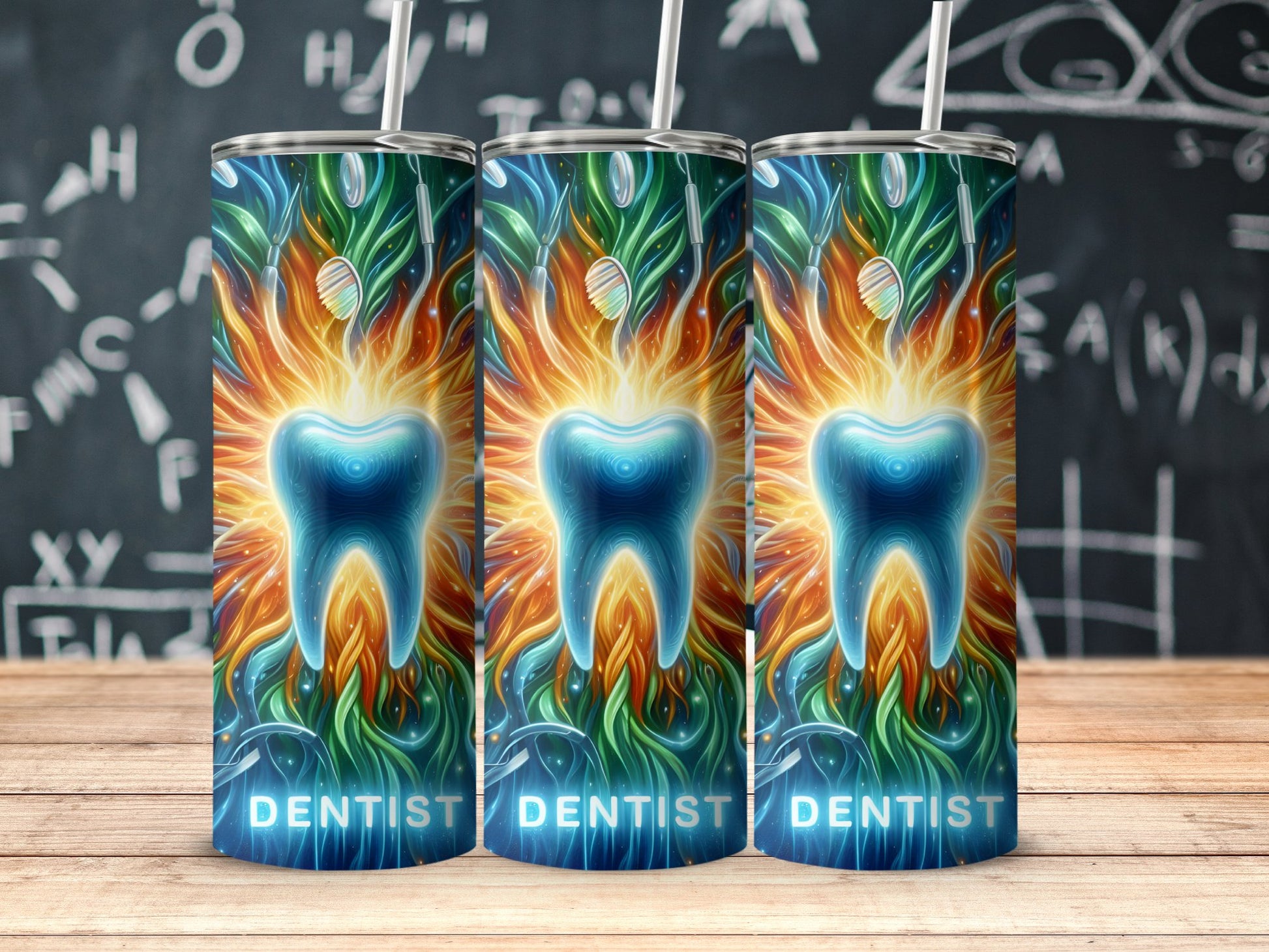 Bright Dentist Design Insulated Tumbler Product