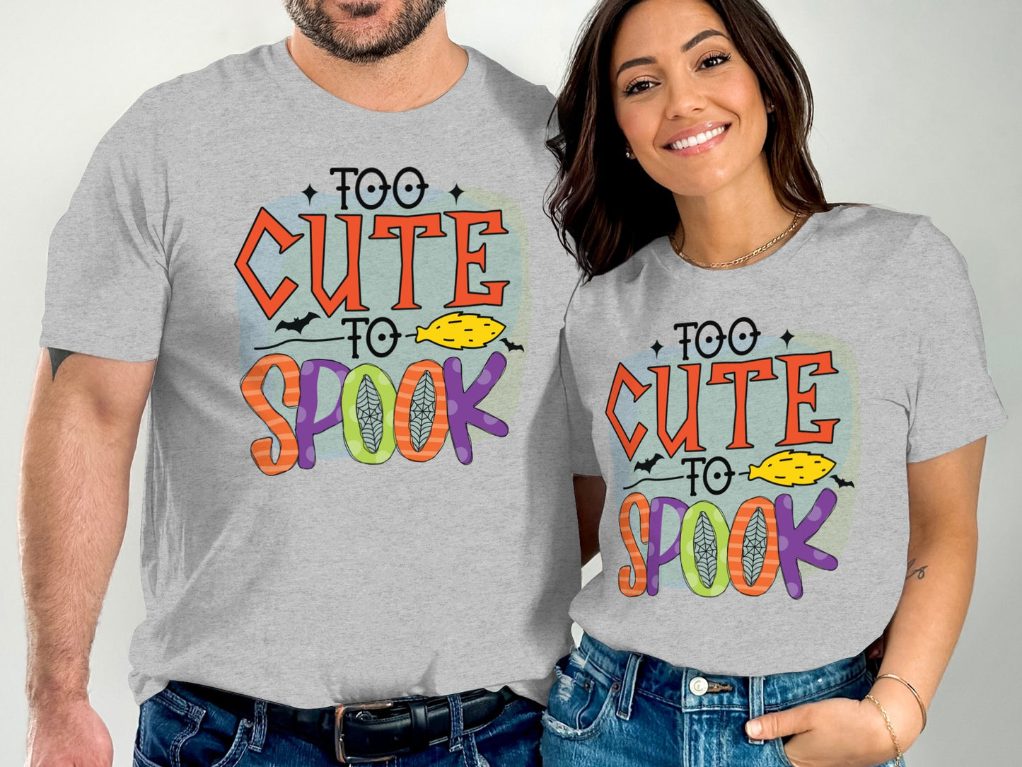 Too Cute To Spook Halloween Themed Shirt Product