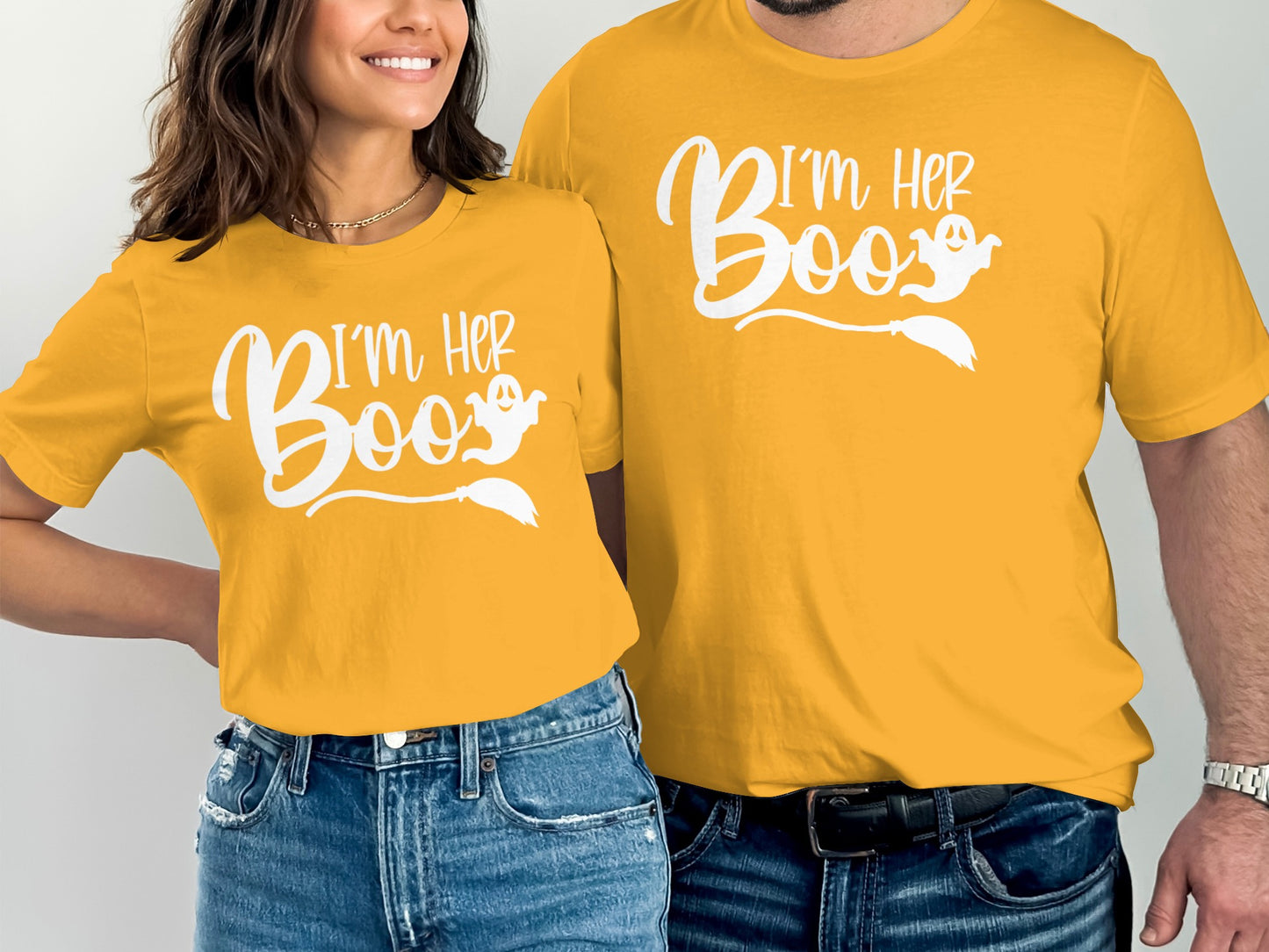 I'm Her Boo Couples Matching Halloween T-shirt product