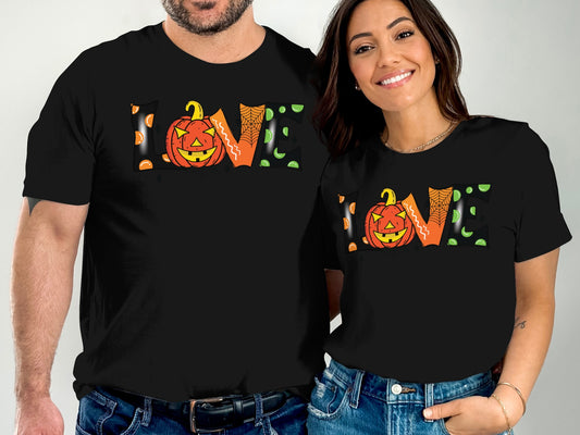 Love Halloween Pumpkin Graphic Tee product type