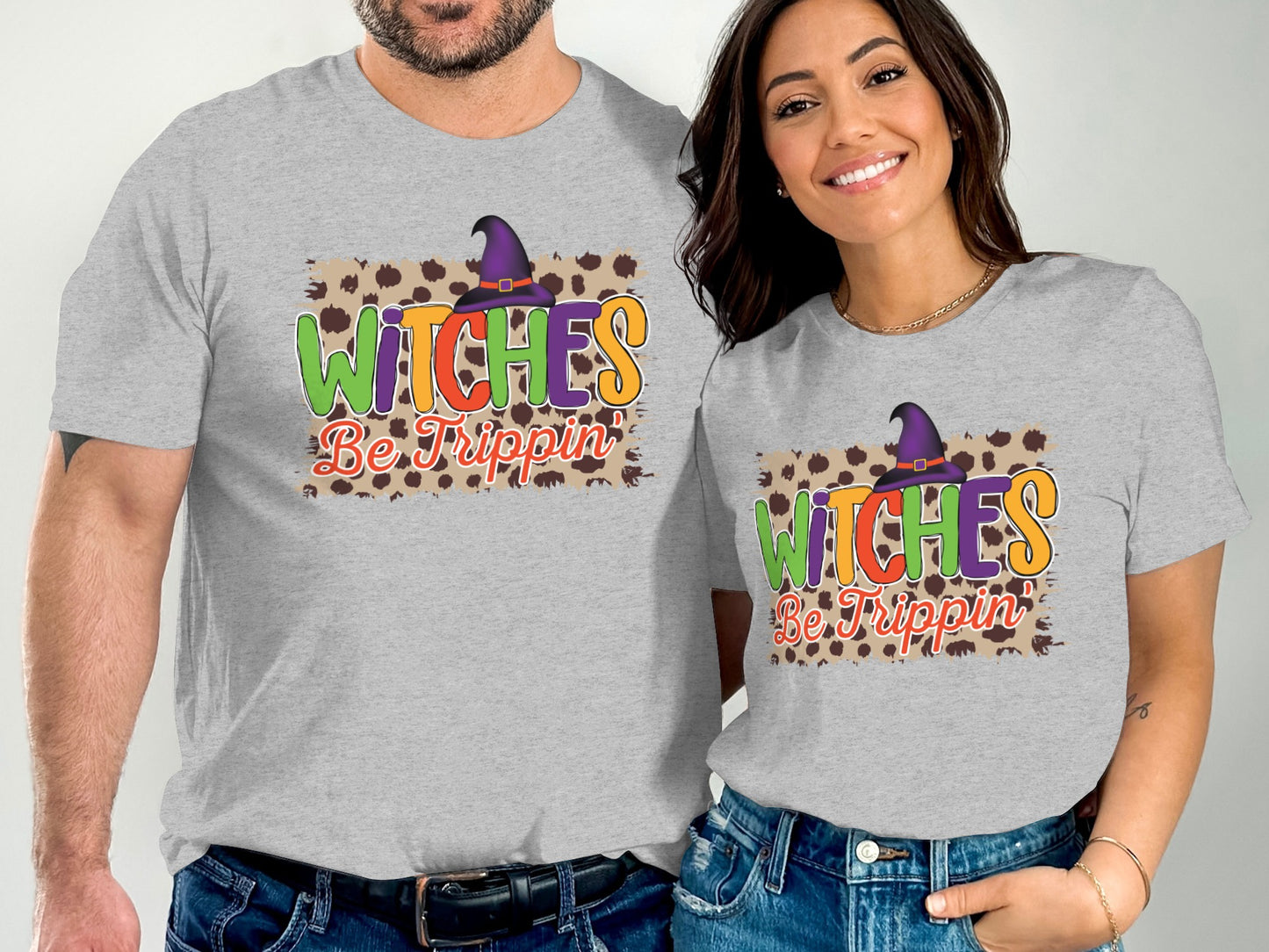 Halloween Witches Be Trippin Graphic Shirt product type