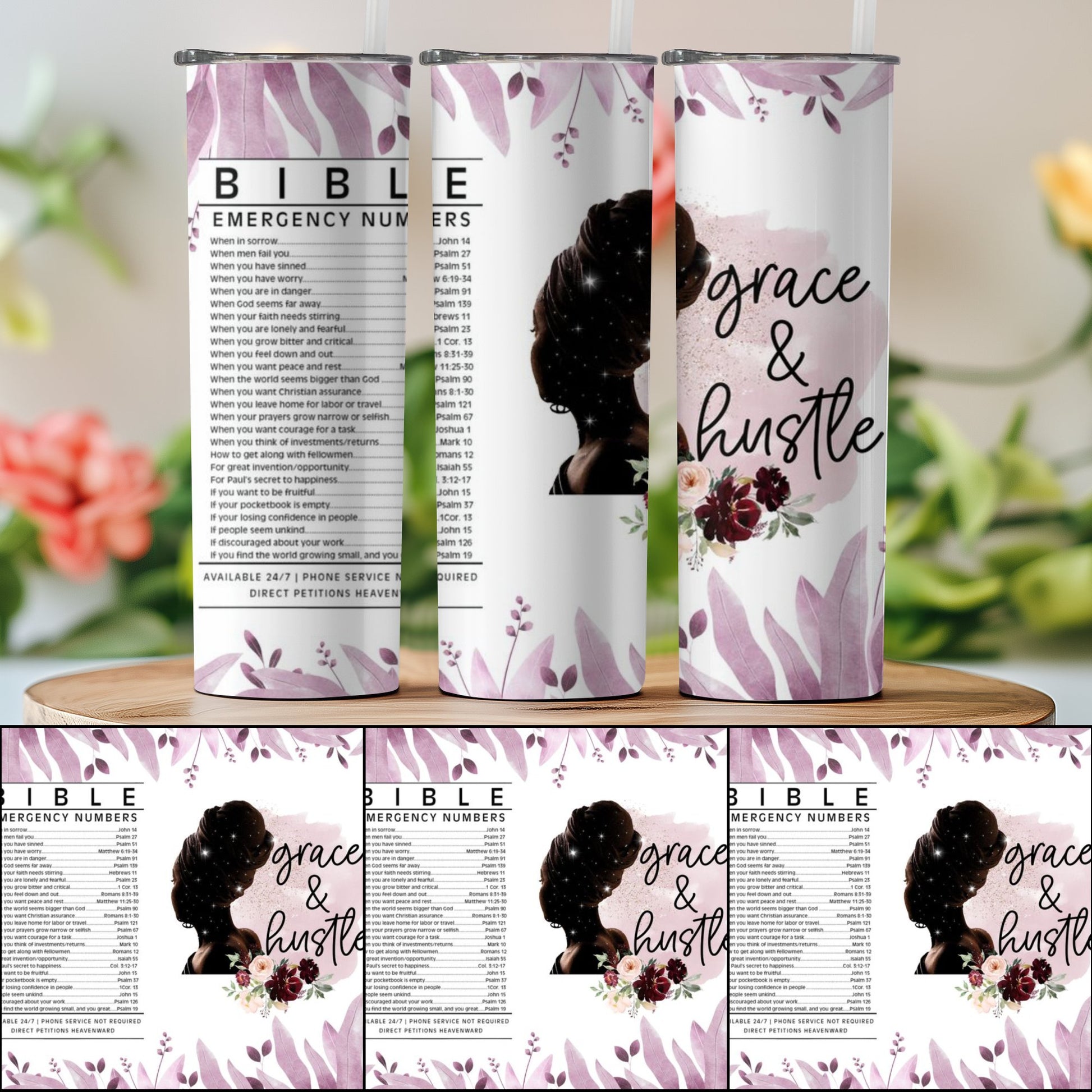Grace & Hustle Bible Emergency Numbers product