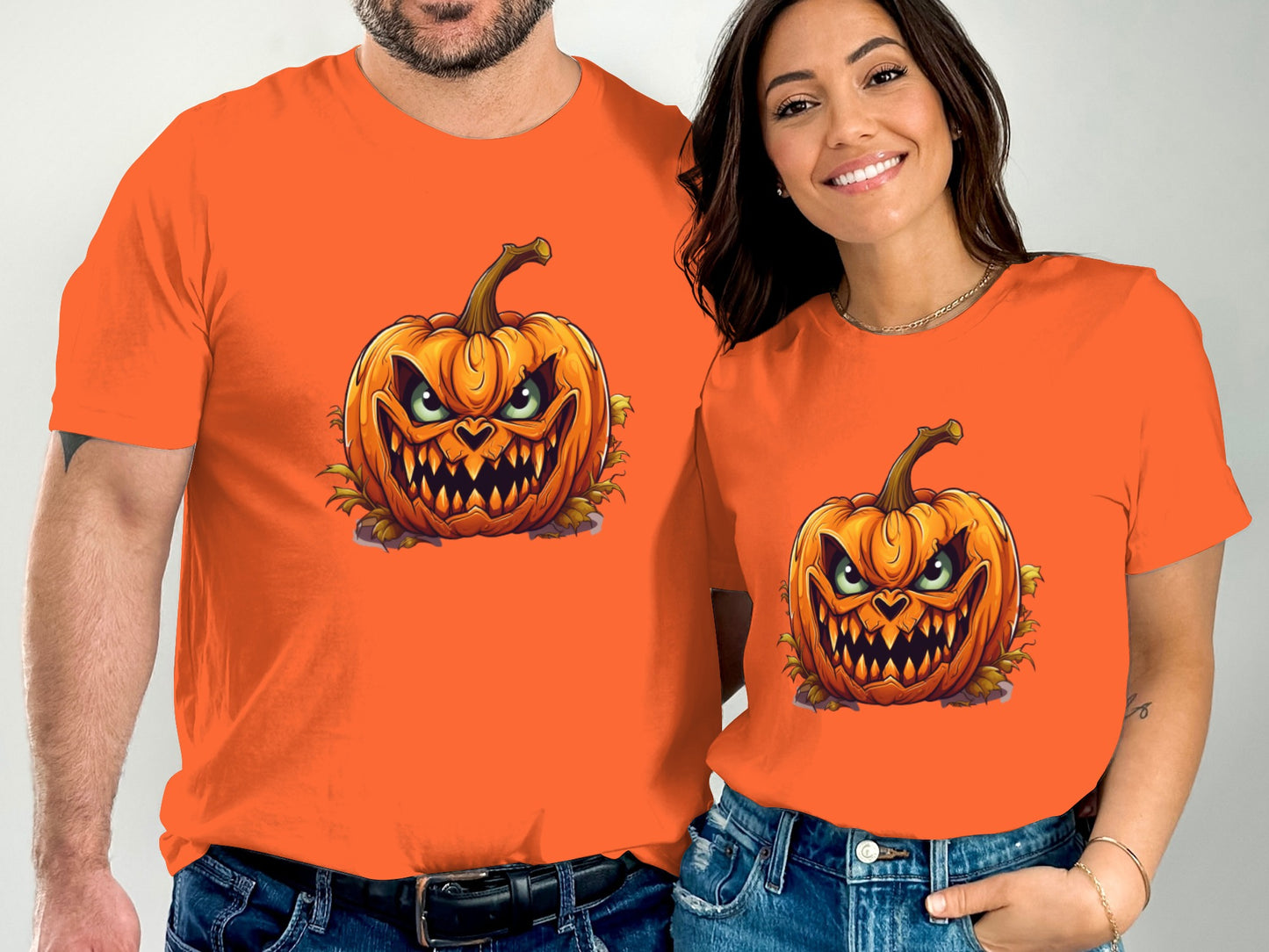 Spooky Smiling Pumpkin Halloween T-shirt product