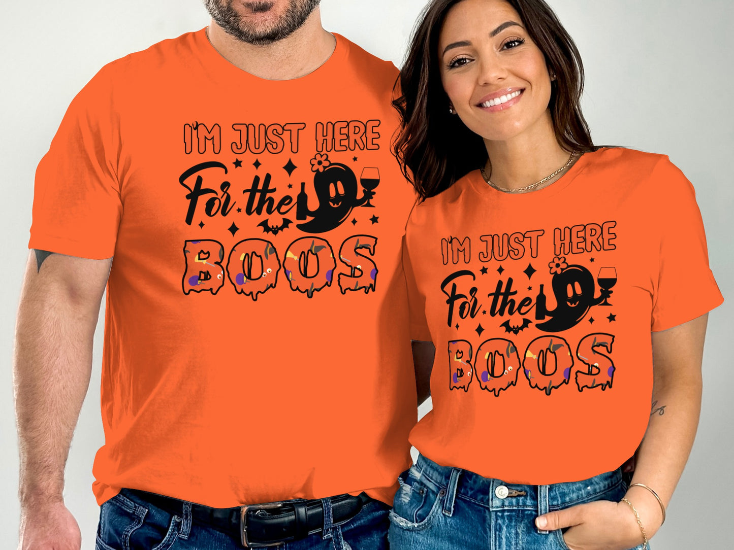 I'm Just Here For The Boos Halloween T-Shirt product type