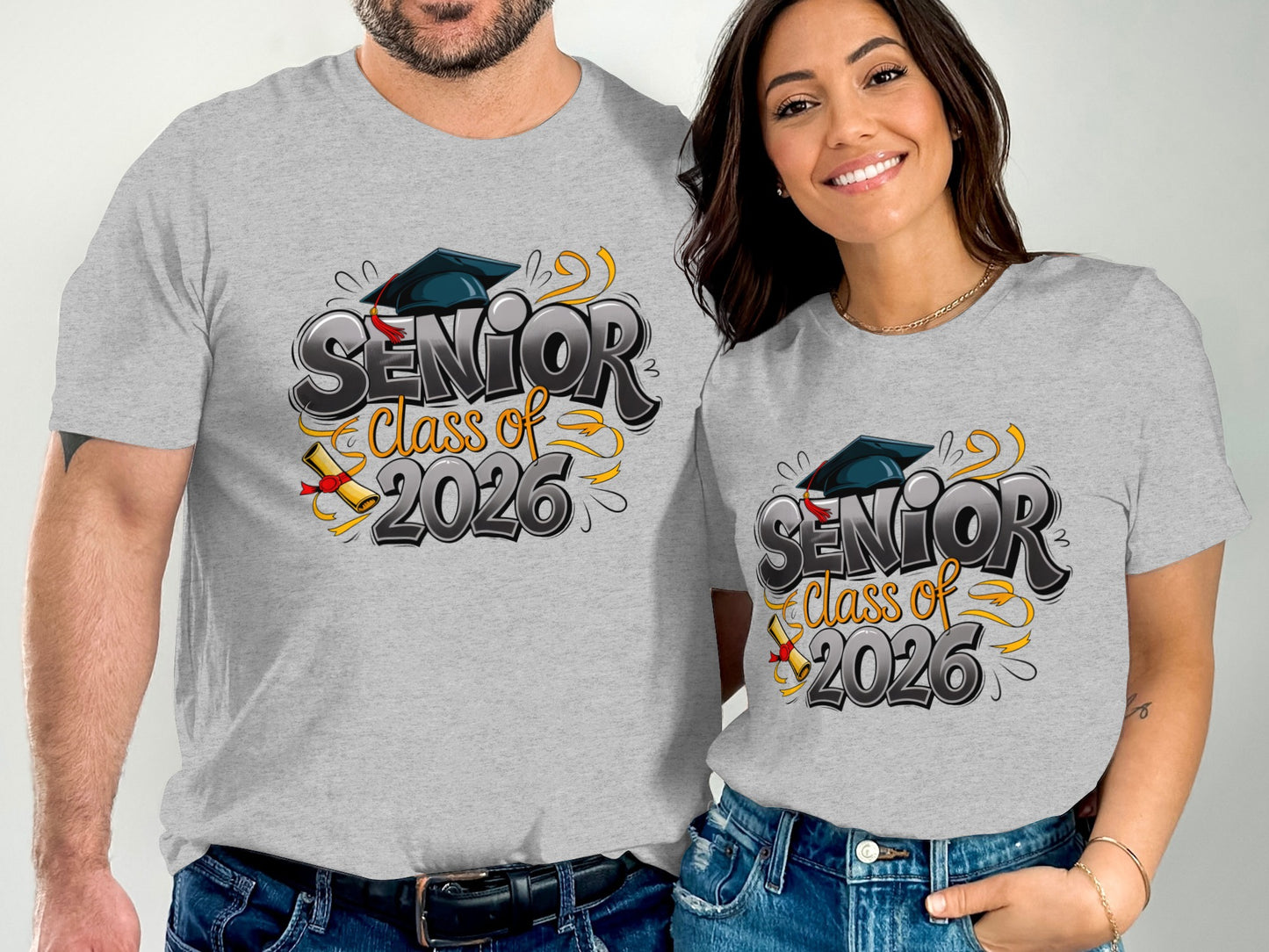Senior Class of 2026 Graduation Year T-shirt product type
