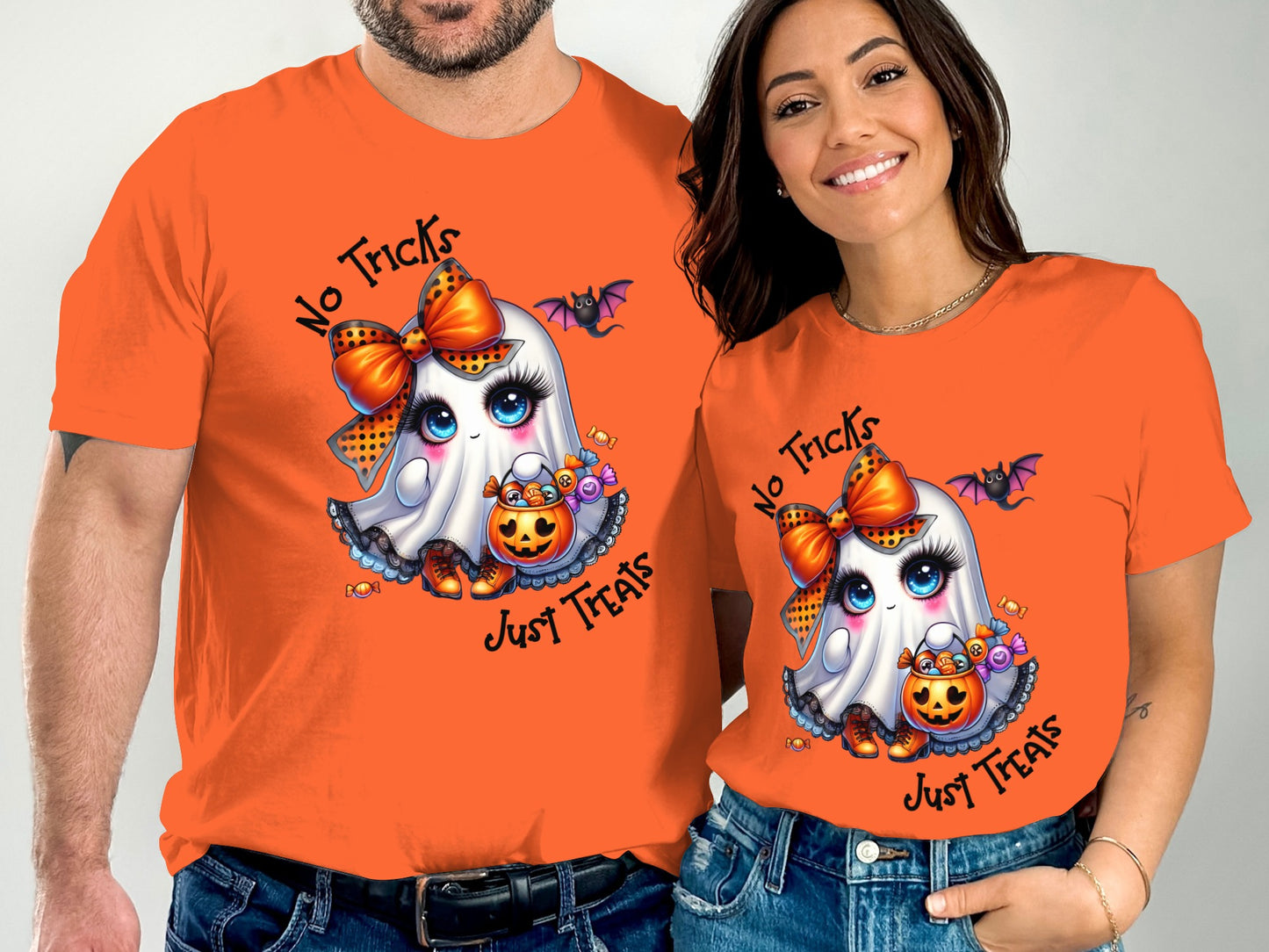 No Tricks Just Treats Halloween T-shirt product