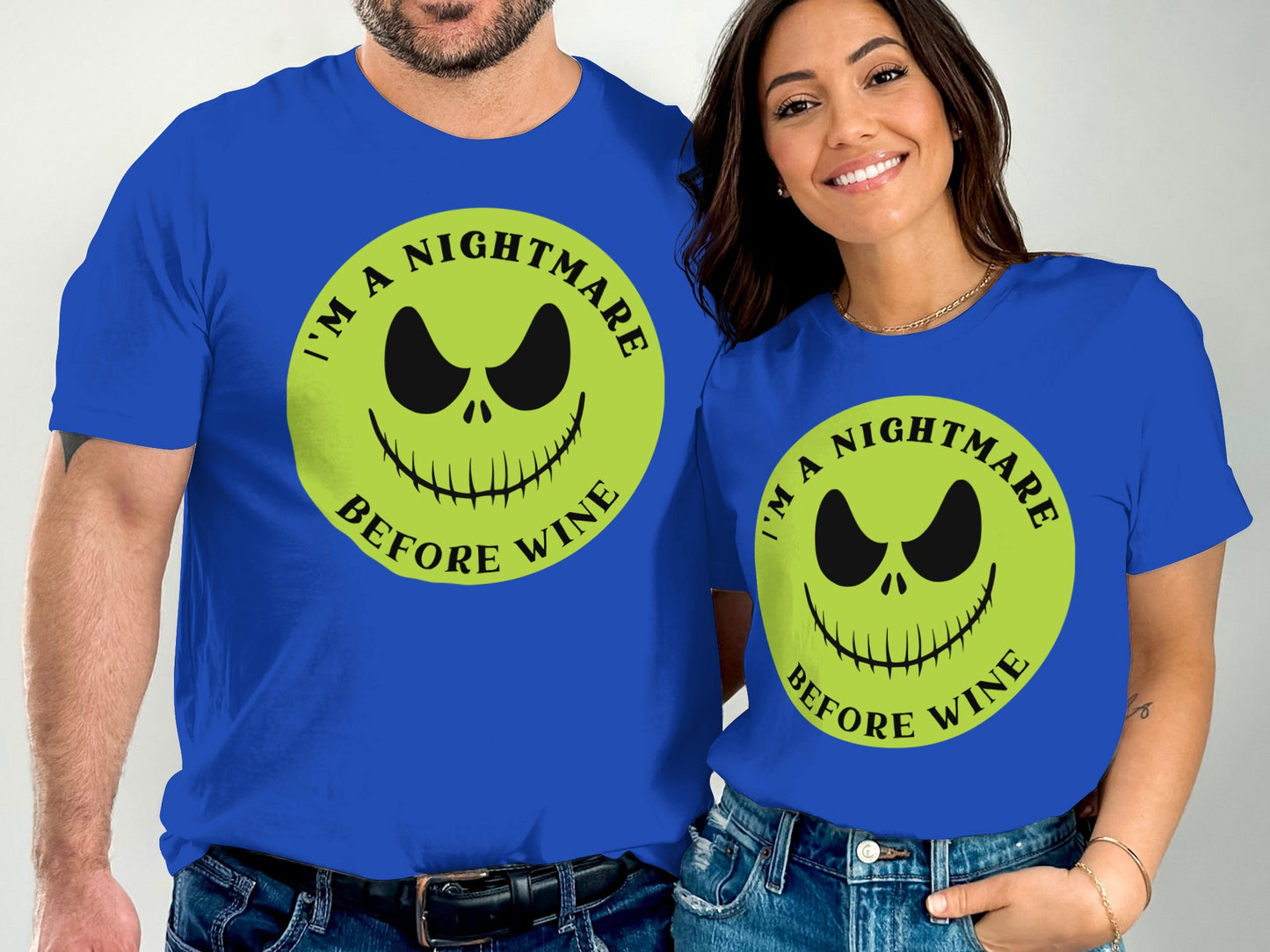 I'm A Nightmare Before Wine Halloween product