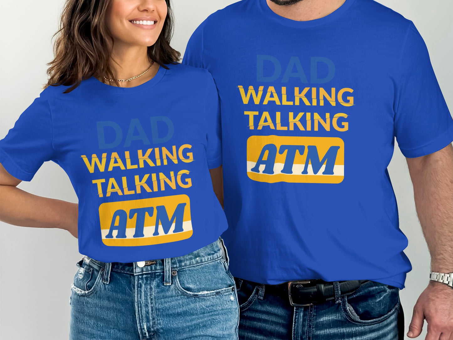Dad Walking Talking ATM Graphic T Shirt product