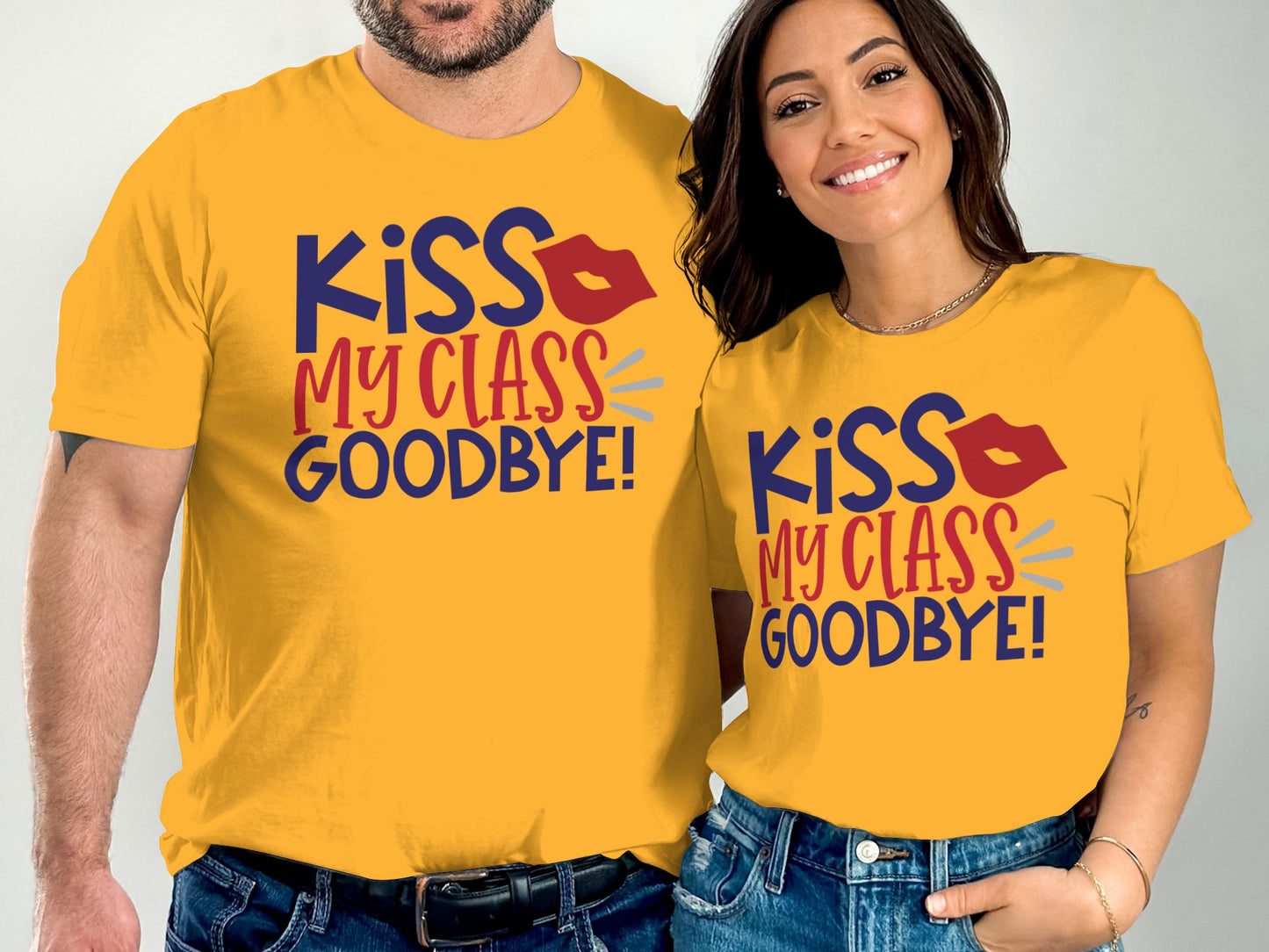Kiss My Class Goodbye Graphic Tee Shirt product type