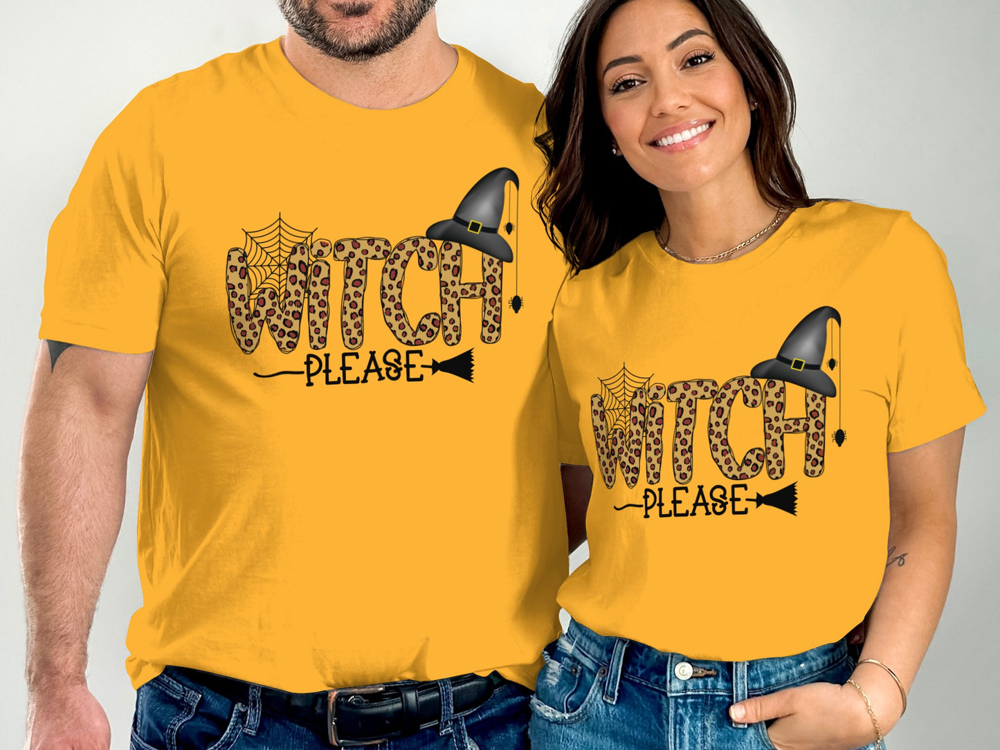 Witch Please Halloween Graphic Tee Shirt product type