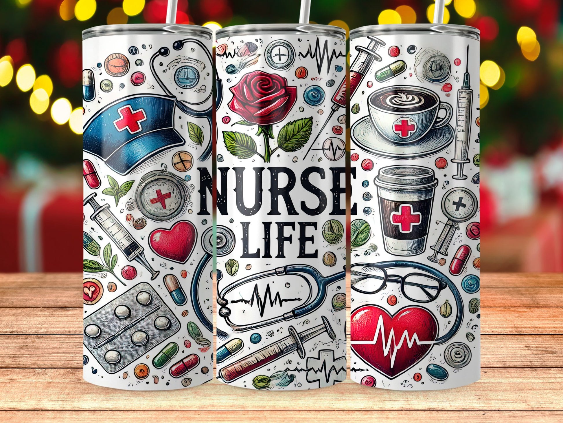 Nurse Life Medical Themed Tumbler product