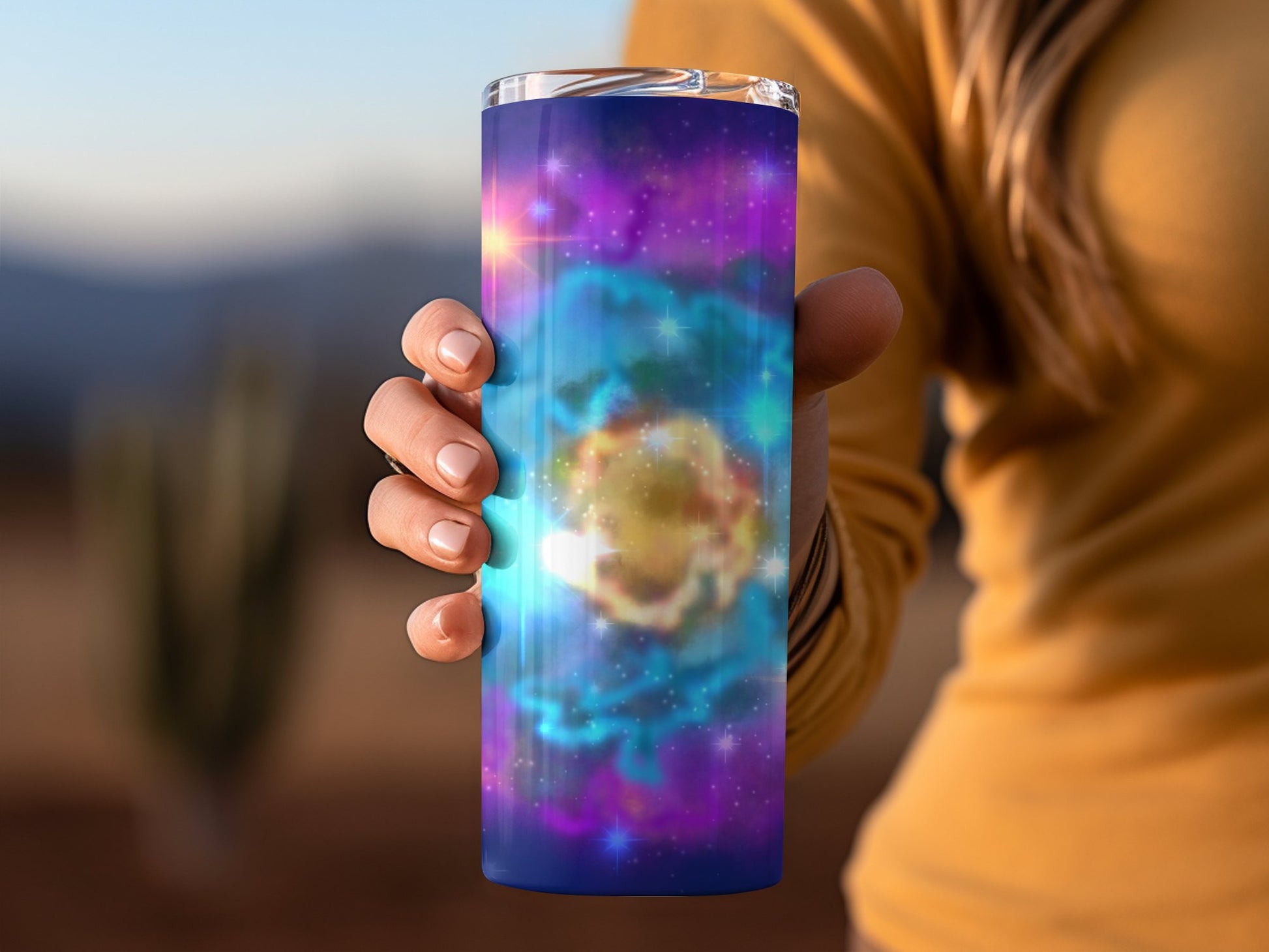 Stunning Galaxy Print Insulated Tumbler product