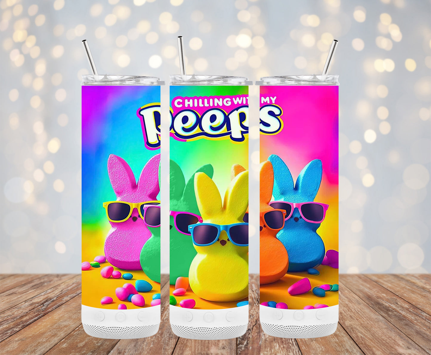 Chillin with my Peeps 2 (Easter Tumbler)