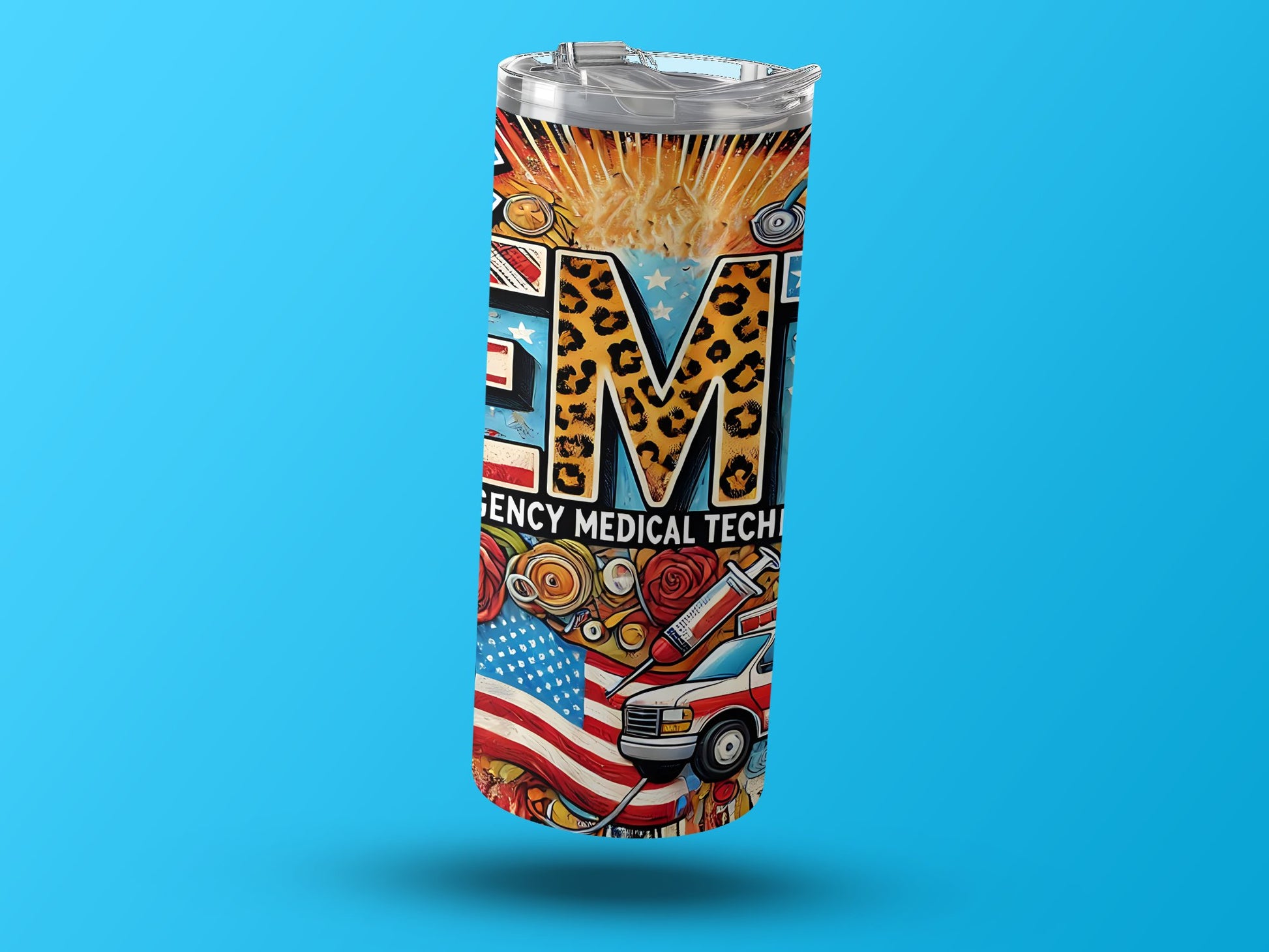 Emergency Medical Technician Animal Print product type
