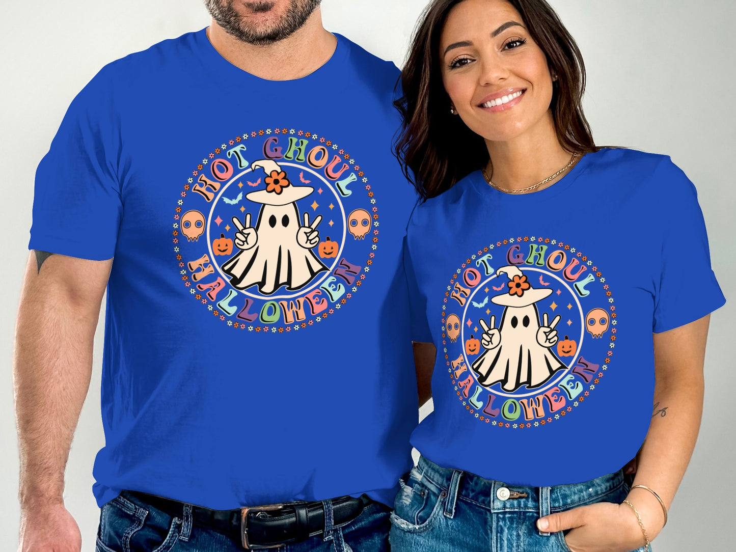 Hot Ghoul Halloween Graphic Tee Shirt product type