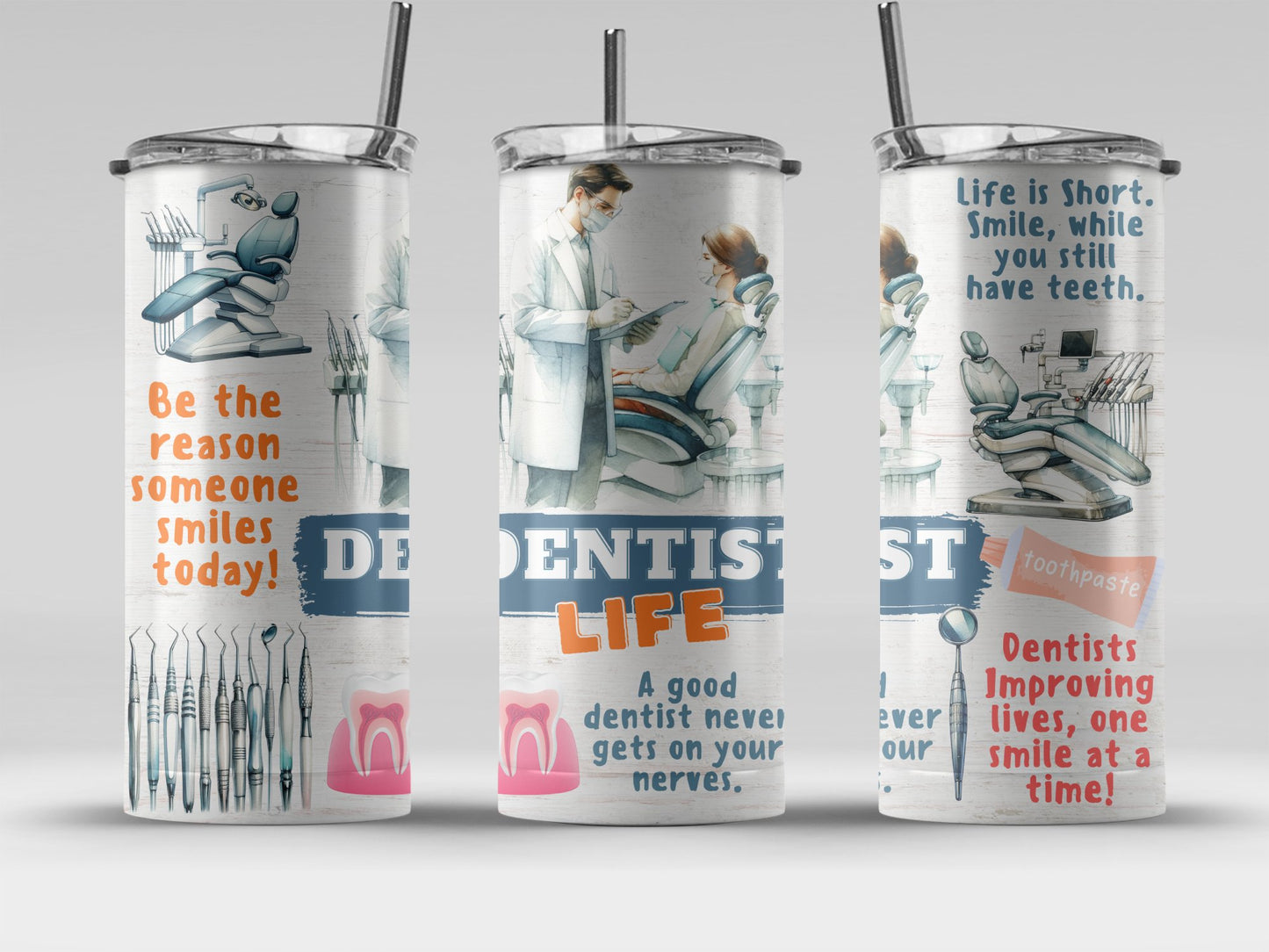 Dentist Life Themed Tumbler Product
