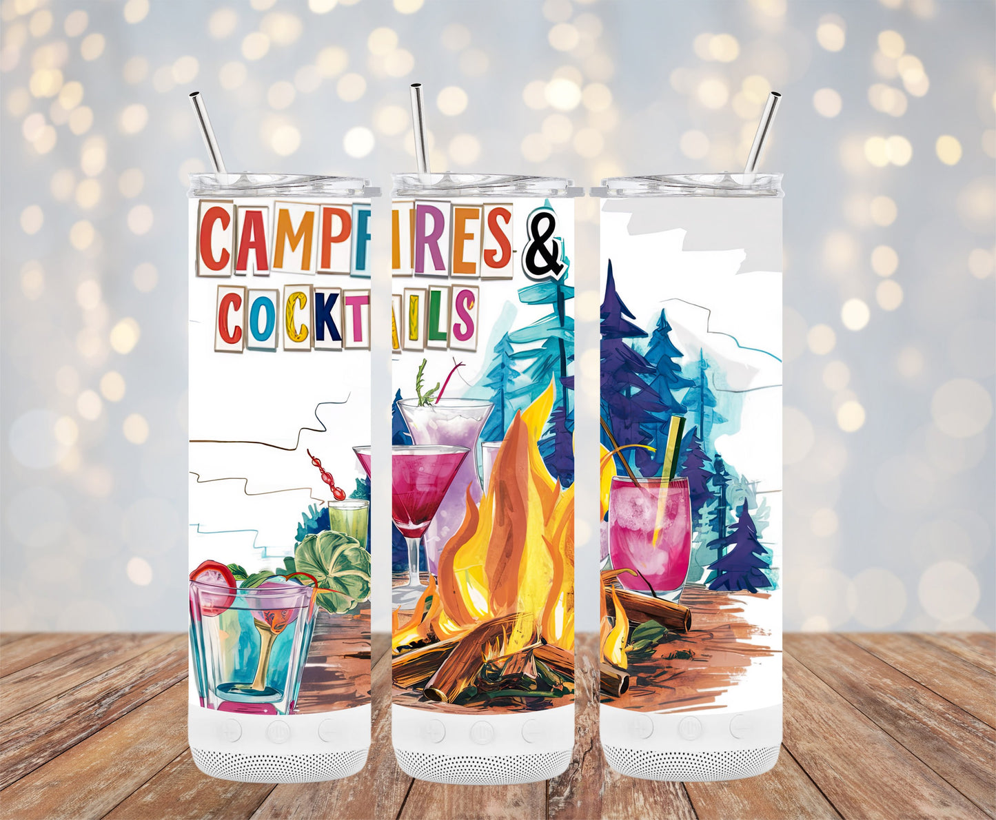 Campfires and Cocktails Themed Drinkware product type