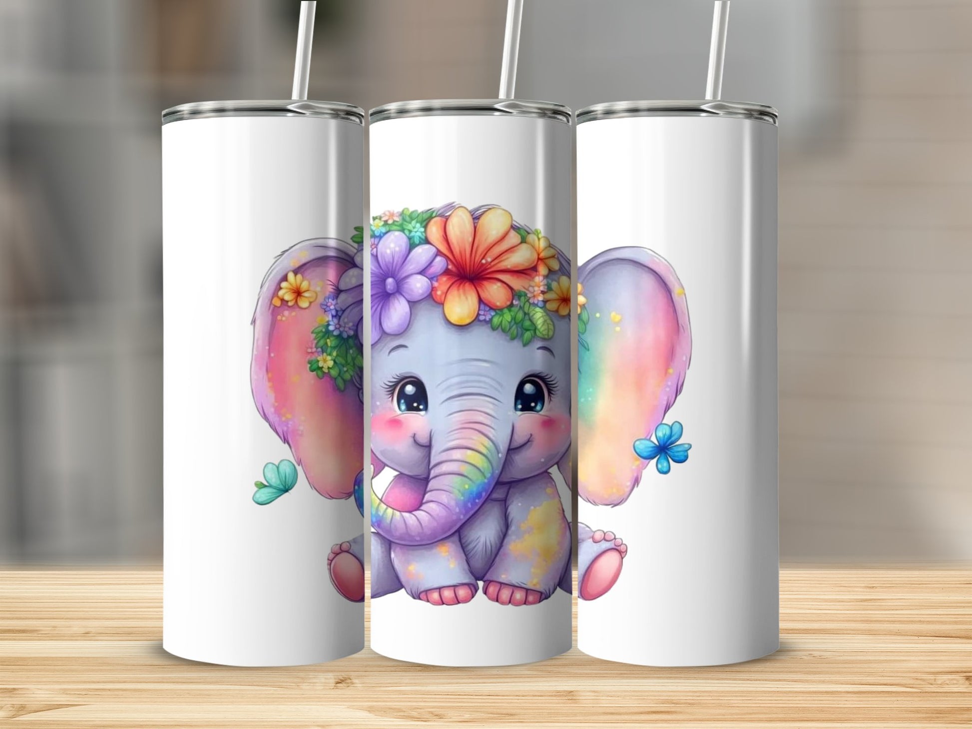 Cute Colorful Elephant Design Tumblr Product Type