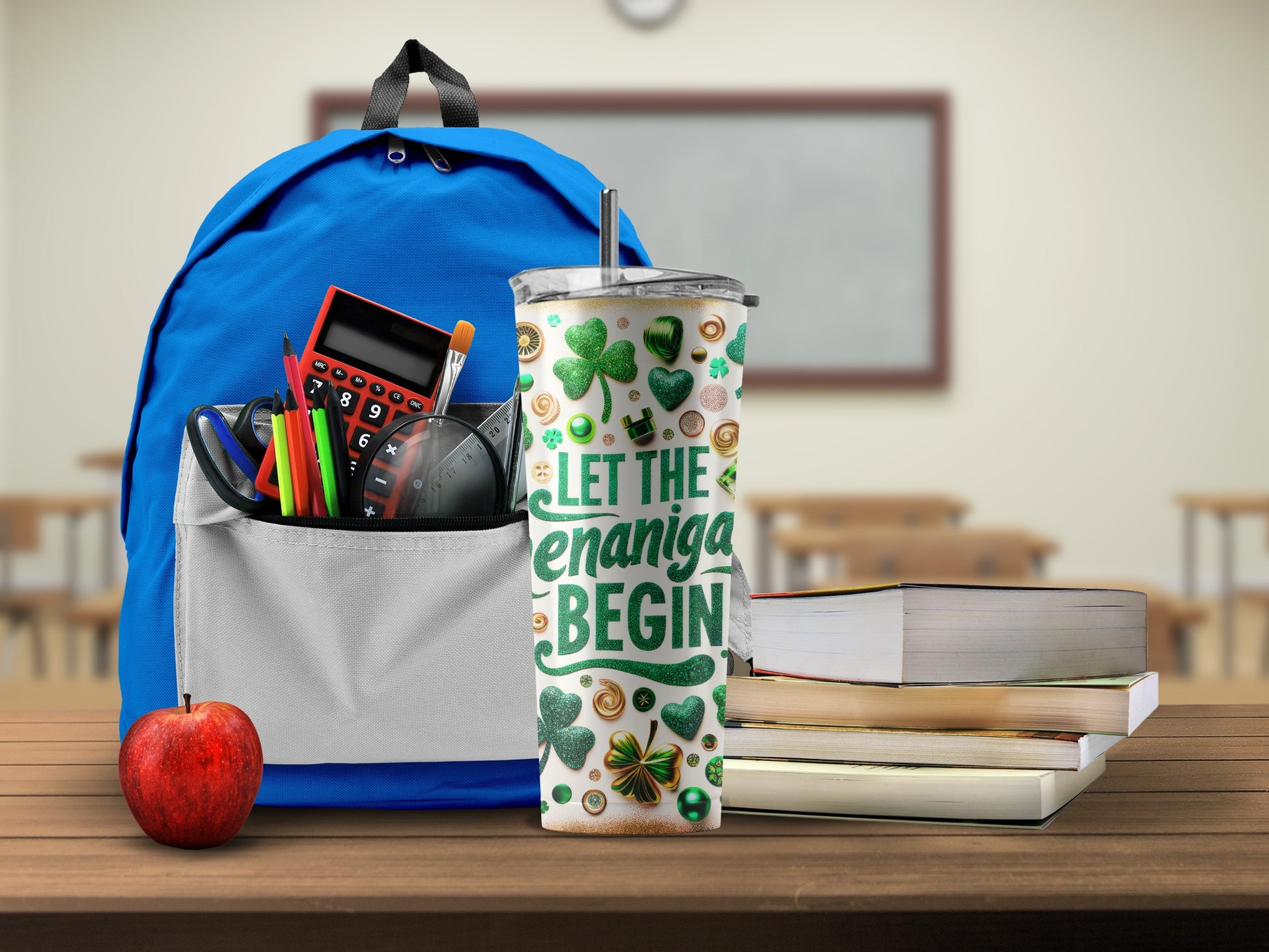 Let The Shenanigans Begin Tumbler For School Or Office