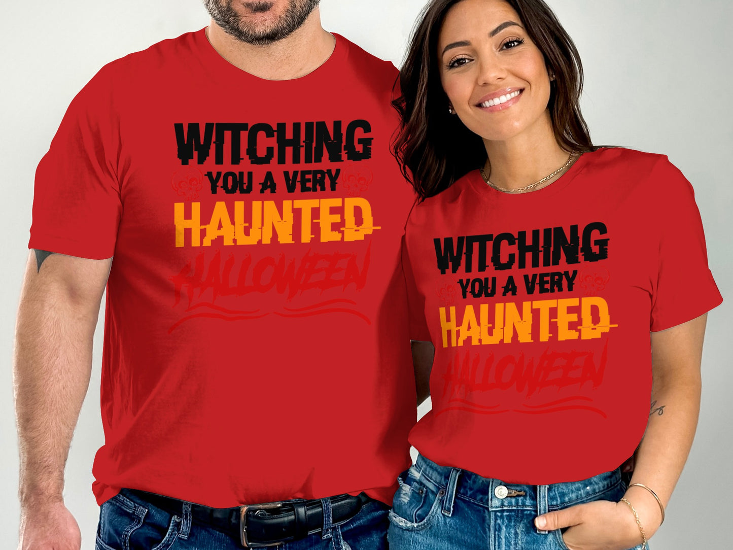 Witching You A Very Haunted Halloween T-shirt product type