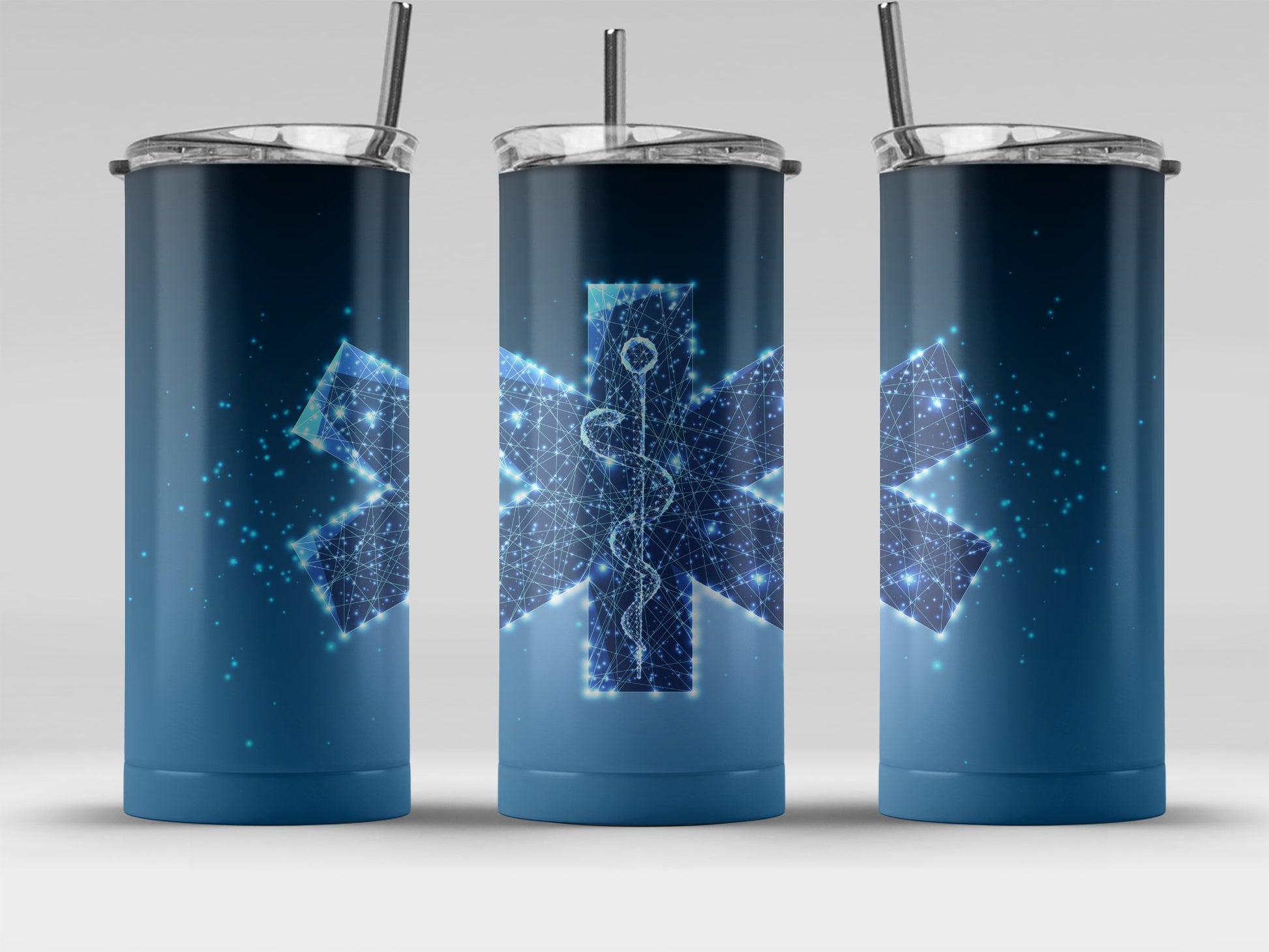 Holographic Medical Symbol Design Drinkware product type