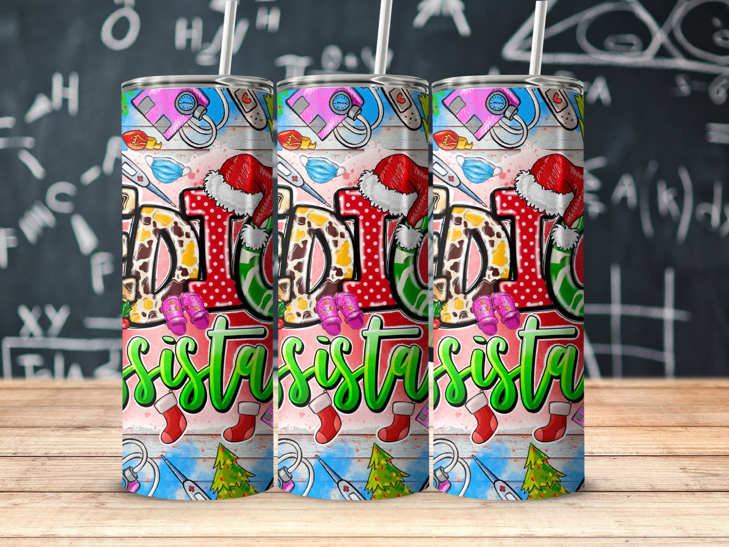Christmas Sisters Themed Stainless Steel Tumbler product