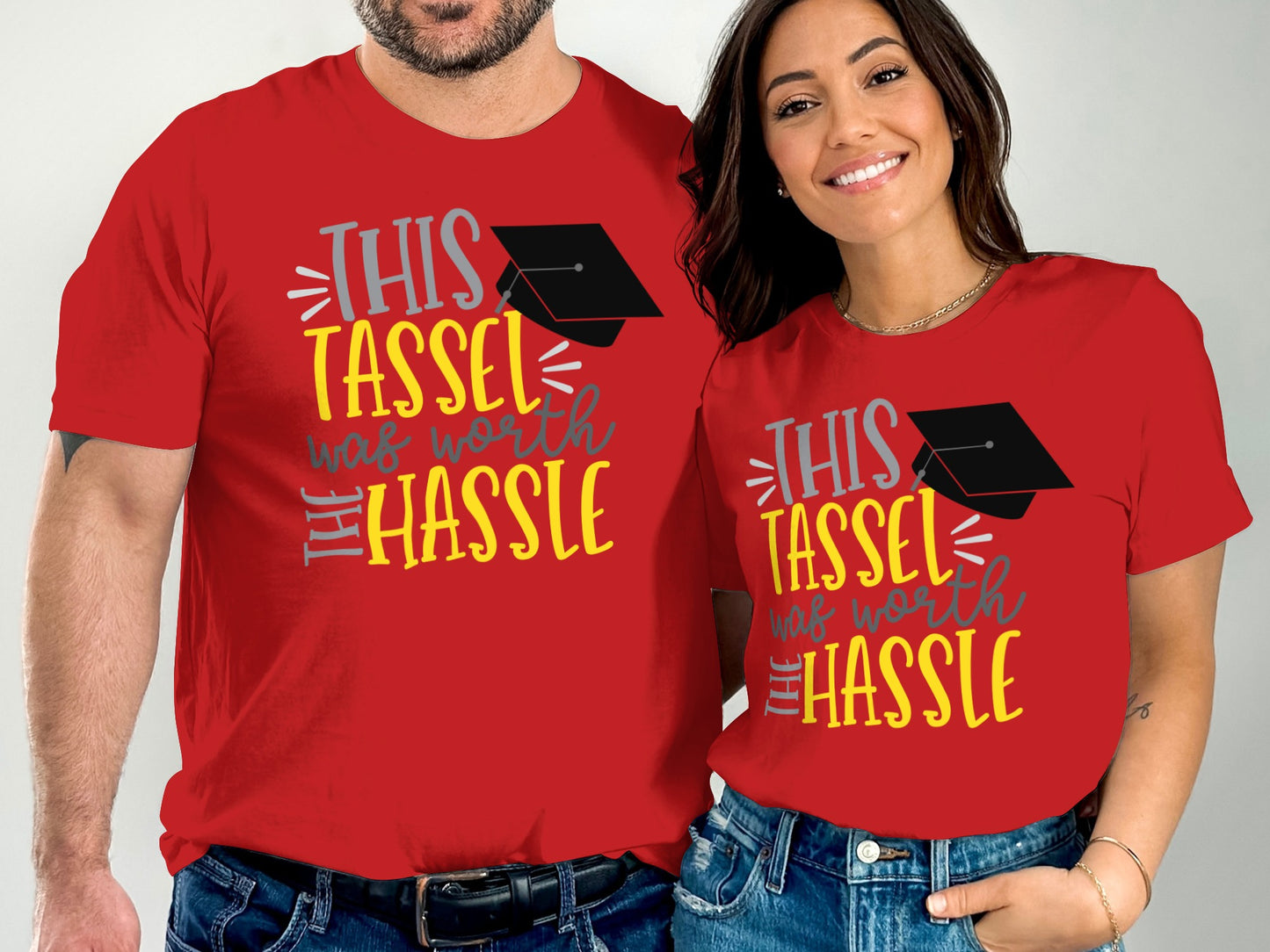 This Tassel Was Worth The Hassle Red Shirt product type
