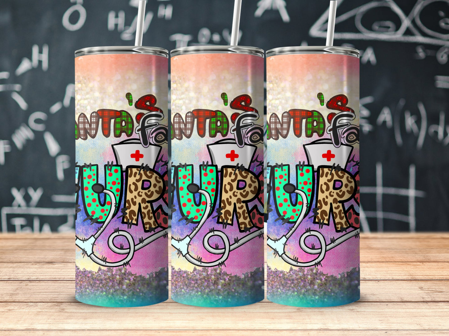 Santa Fa La Lur Nurse Tumbler Unique Drinkware product type