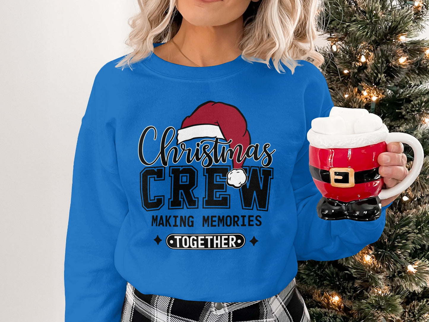 Christmas Crew Making Memories Together Sweatshirt
