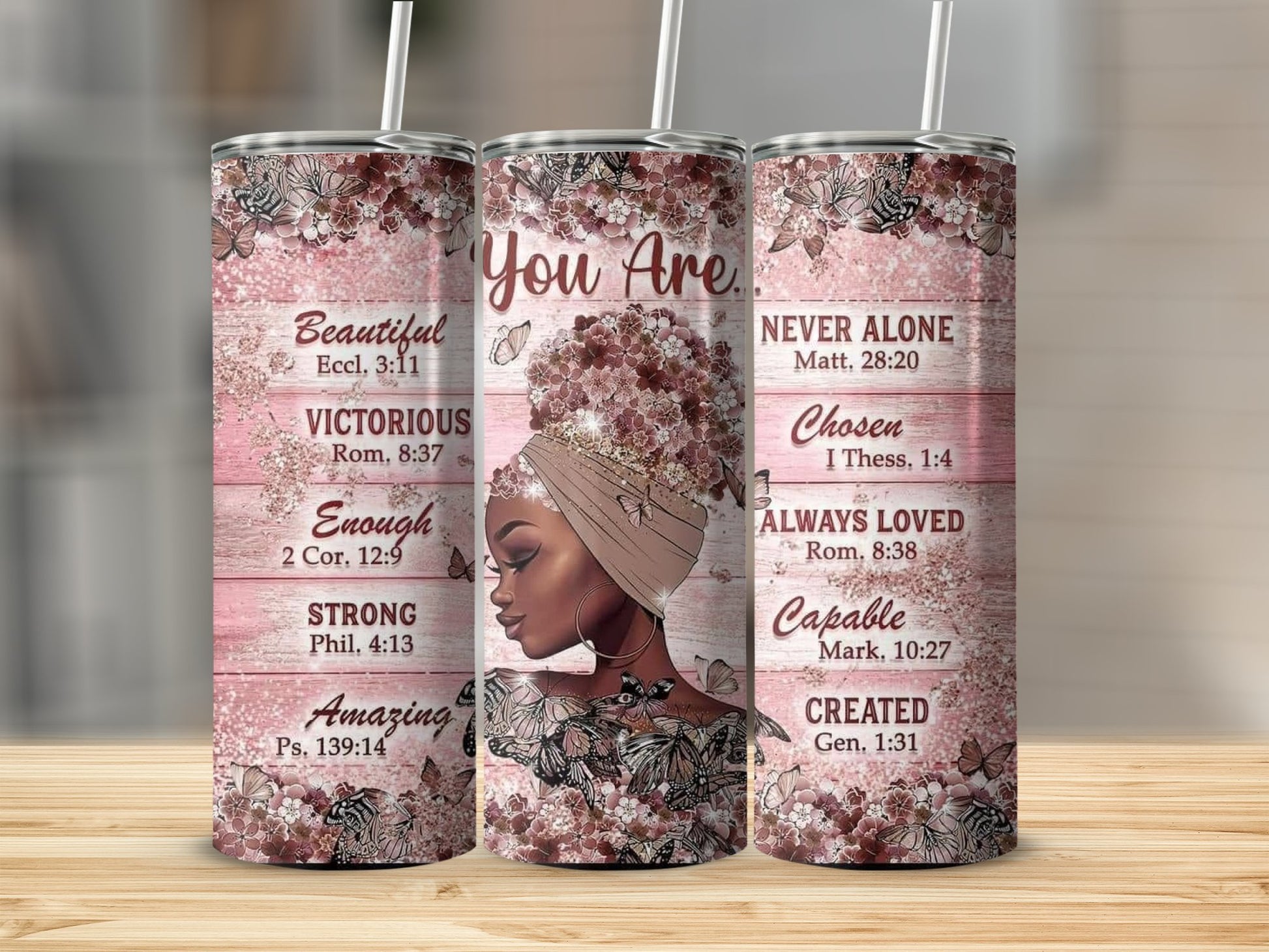 Beautiful Victorious Strong Amazing Tumbler product