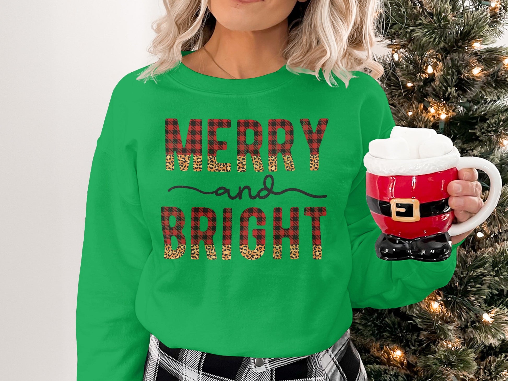 Merry and Bright Holiday Themed Wear