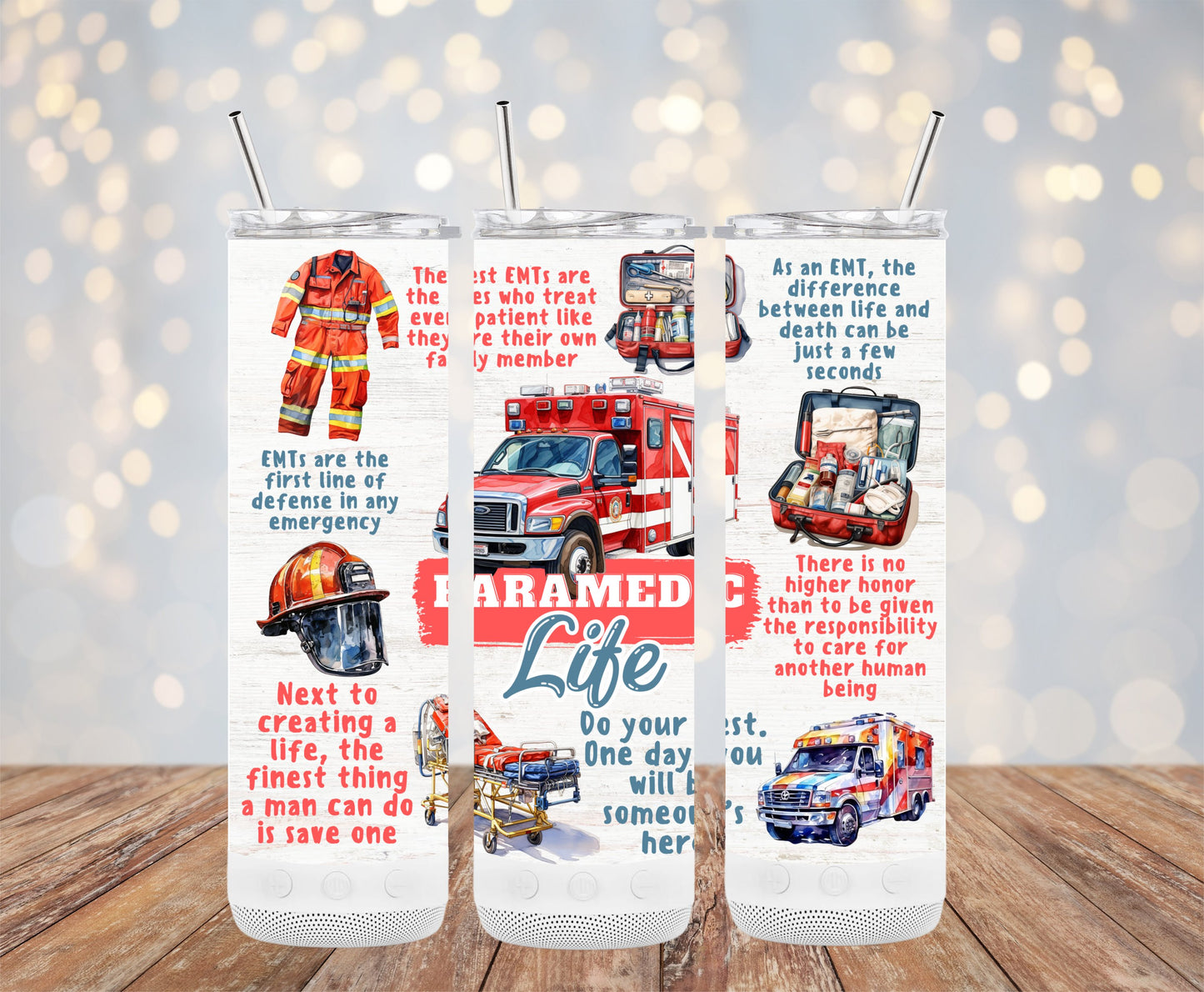 Paramedic Life EMT First Responders Tumbler product